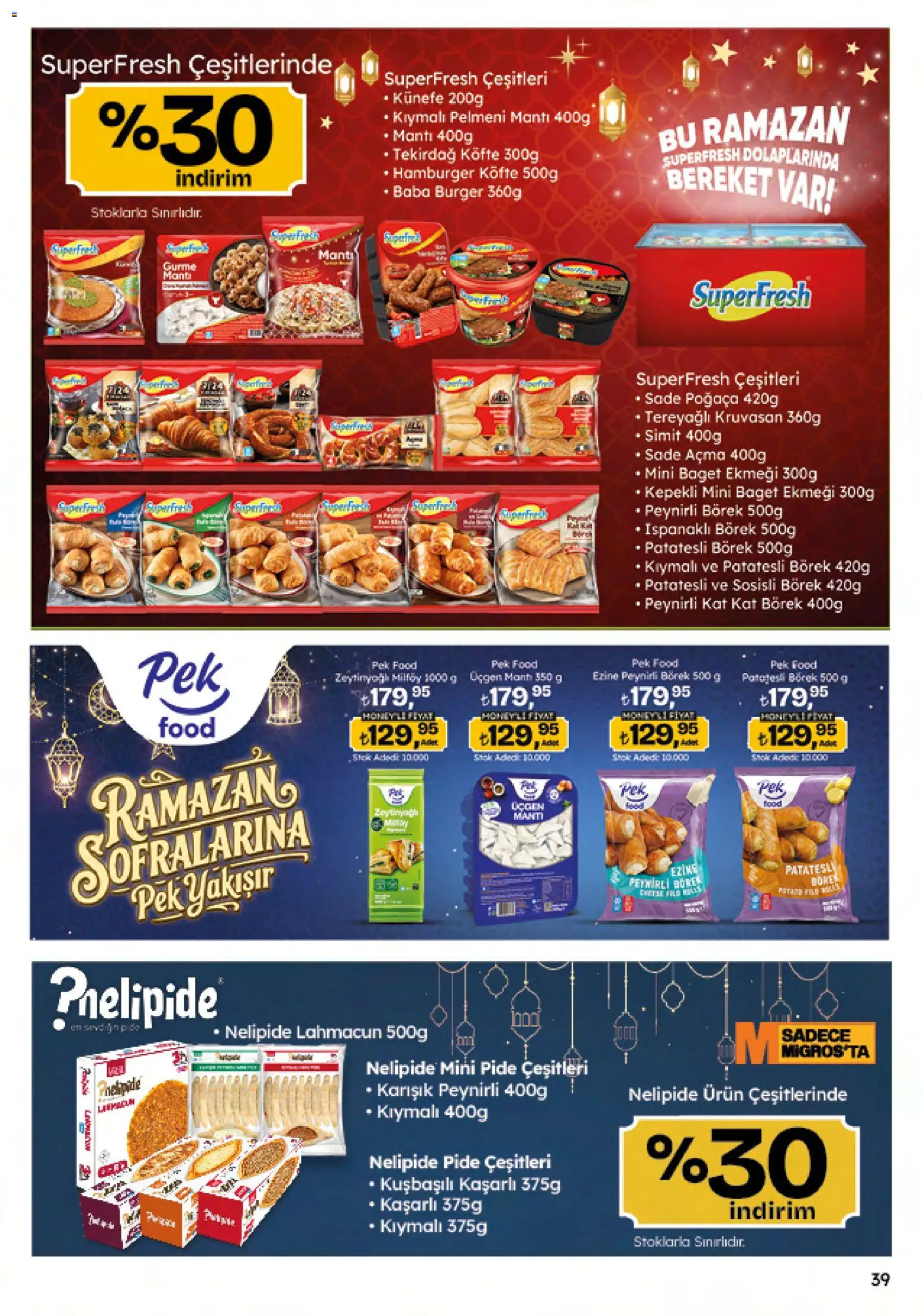 Migros Katalog - 5M Migroskop Dijital - 26.02.2026 tarihinden itibaren geçerlidir | Sayfa: 39 | Ürünler: Simit