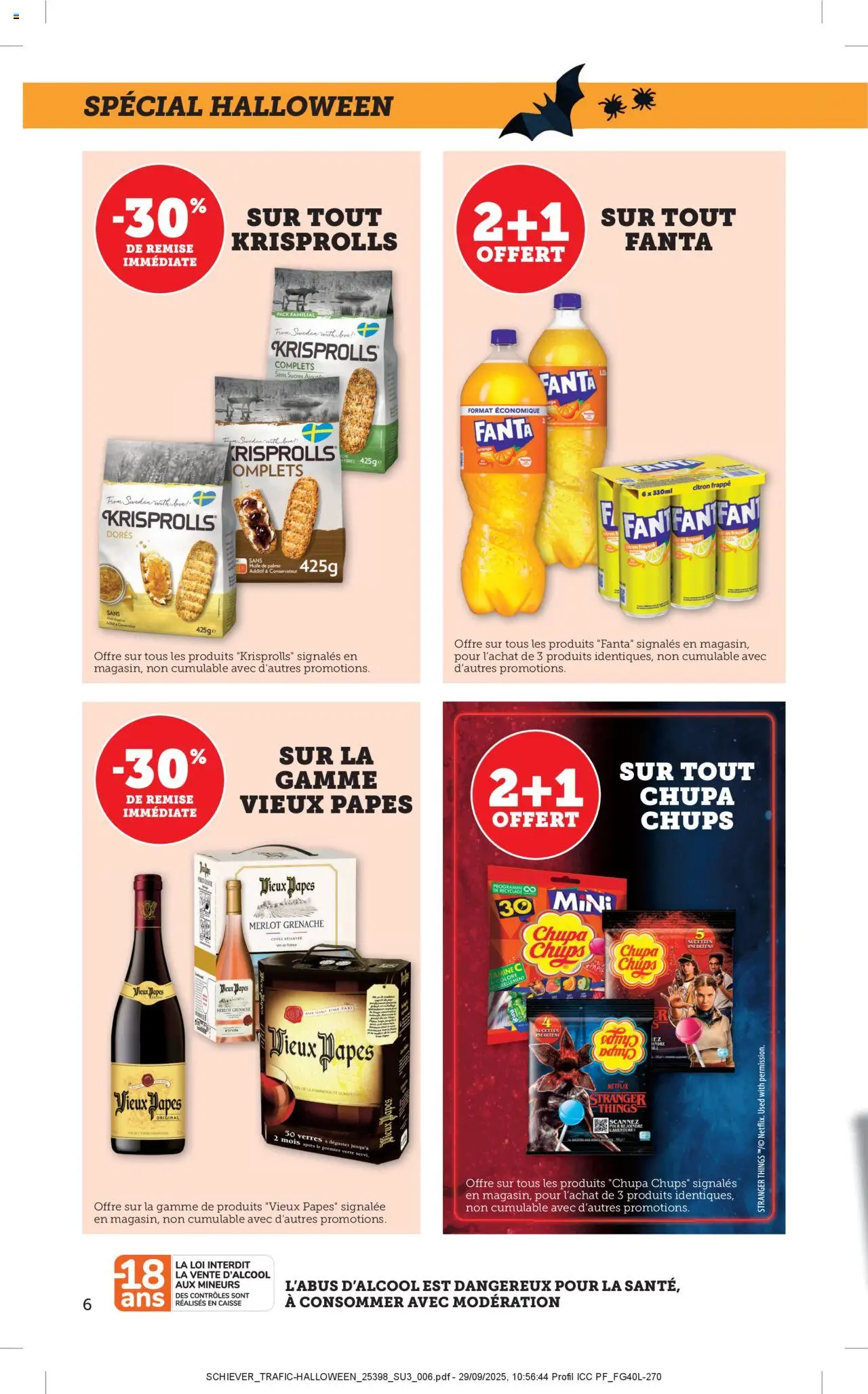 {H1} | Page: 6 | Produits: Citron, Huile, Vin, Chips