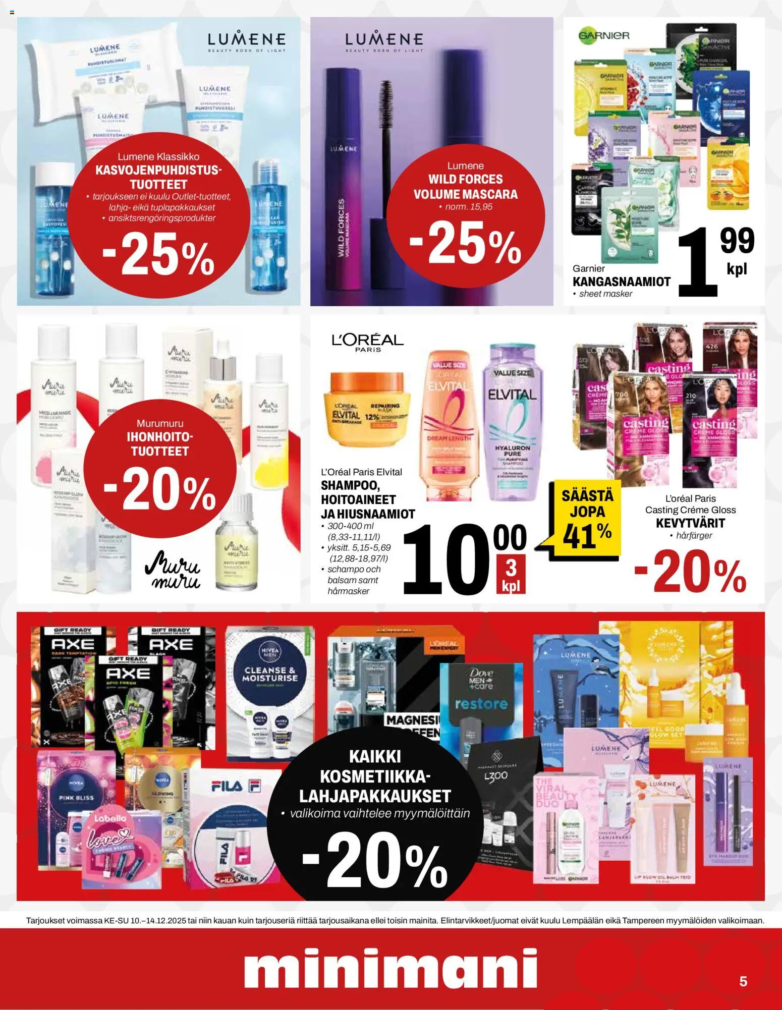 Minimani tarjoukset – voimassa 10.12.2025 alkaen | Sivu: 5