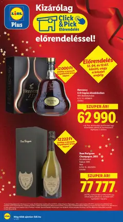 Hennessy X.O Cognac díszdobozban, 40% alkoholtartalom, 0,7 l - amely érvényes a következő dátumtól: 04.12.2025 | Oldal: 34