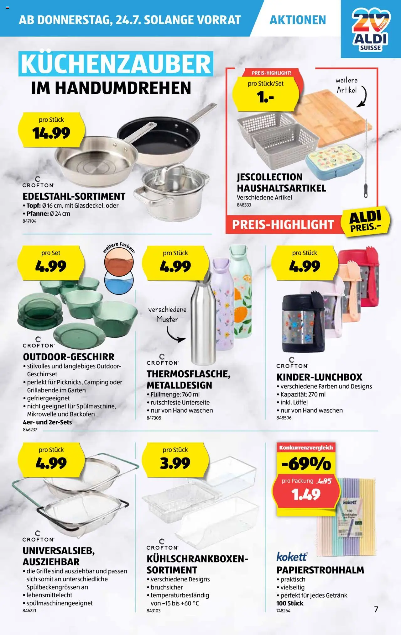 Aldi Aktionen ab 24.07.2025 | Seite: 8 | Produkte: Backofen, Mikrowelle