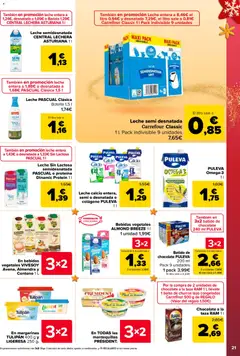 Vista previa Carrefour folleto válido desde el 25.11.2025 | Página: 23 | Productos: Leche sin lactosa, Leche entera, Té, Bolsa