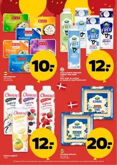 Arla Lactofree laktosefri yoghurt eller mælk, 1 liter. Max. 6 stk. pr. variant pr. kunde pr. dag til denne pris gyldig fra 07.03.2026 | Side: 4