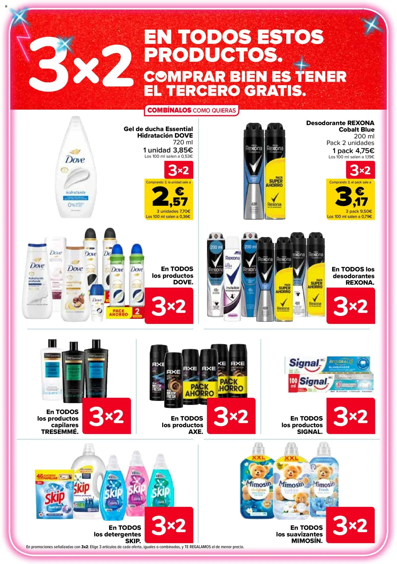 Carrefour folleto │ válido desde el 25.02.2026 | Página: 55 | Productos: Gel de ducha, Desodorante, Té, Ducha