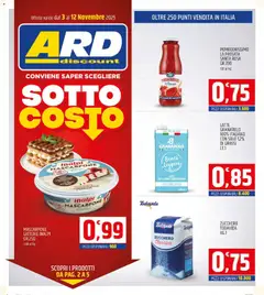 Anteprima del volantino ARD Discount Sardegna catalogo valido a partire dal 03.11.2025