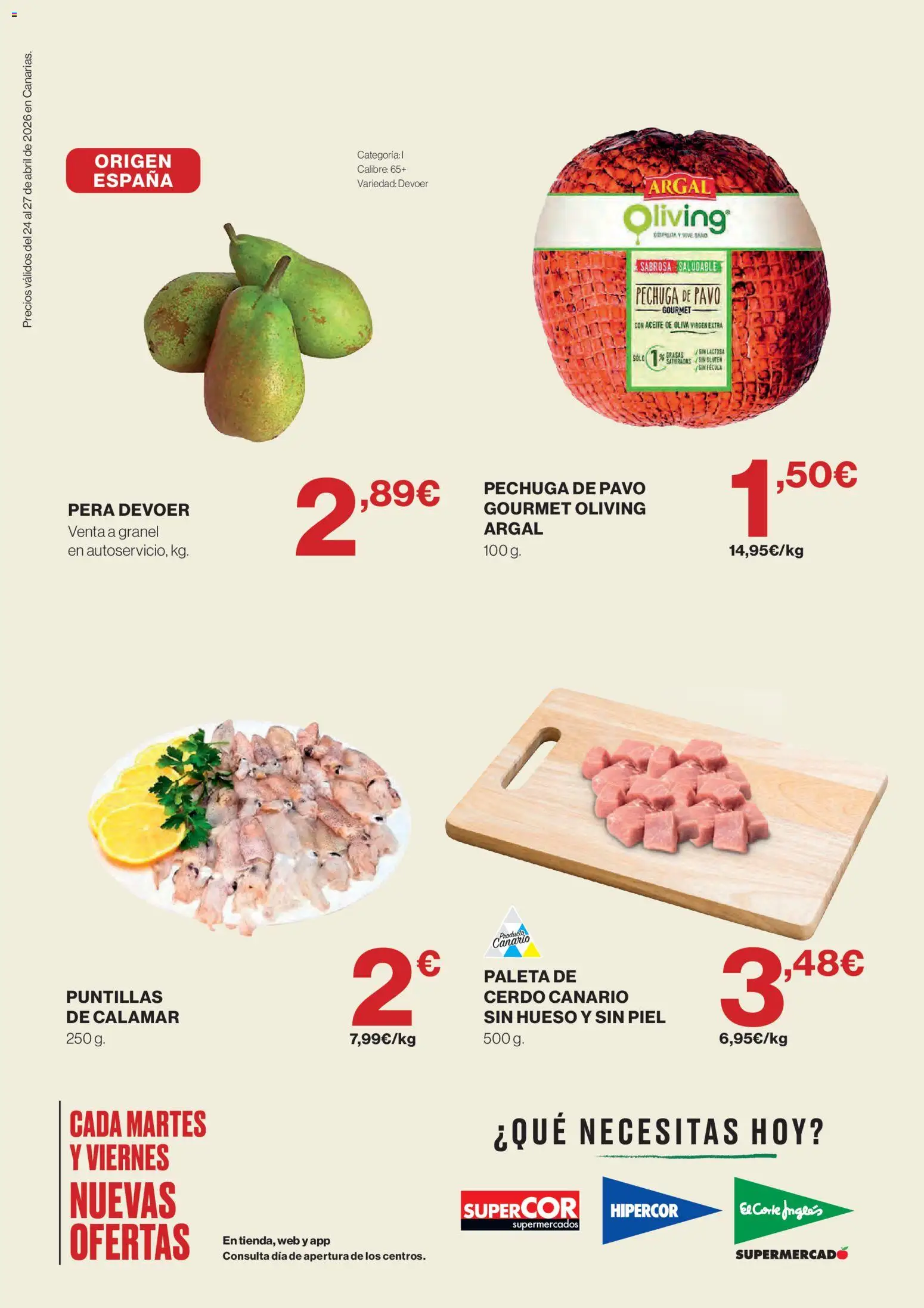 Supercor Canarias │ válido desde el 24.04.2026 | Página: 2 | Productos: Aceite, Cerdo, Aceite de oliva