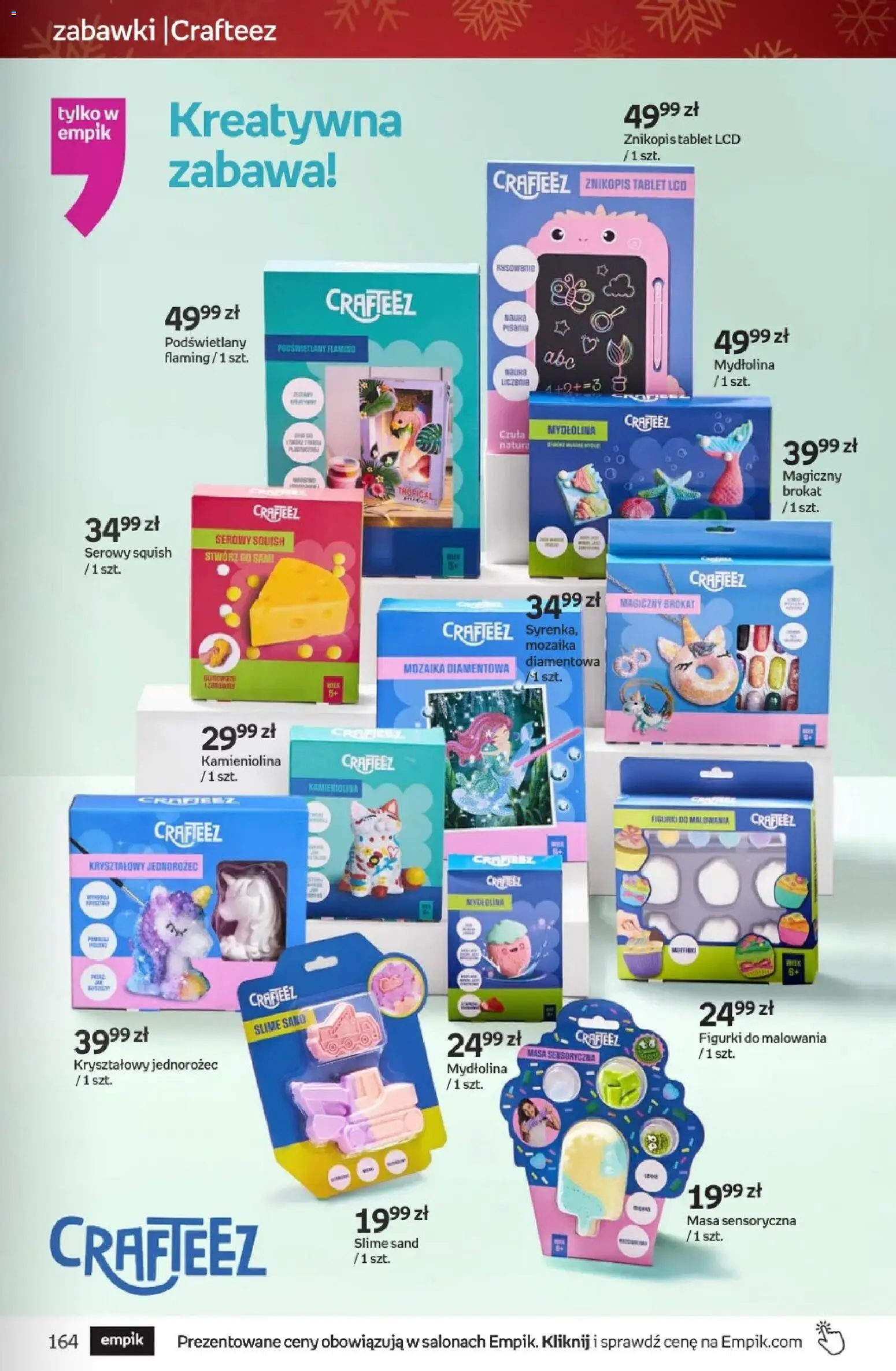 Empik promocje - Tom kultury Zabawki od 26.11.2025 | Strona: 41 | Produkty: Tablet, Jednorożec, Figurki