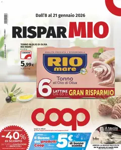 Anteprima del volantino COOP Novara catalogo valido a partire dal 08.01.2026