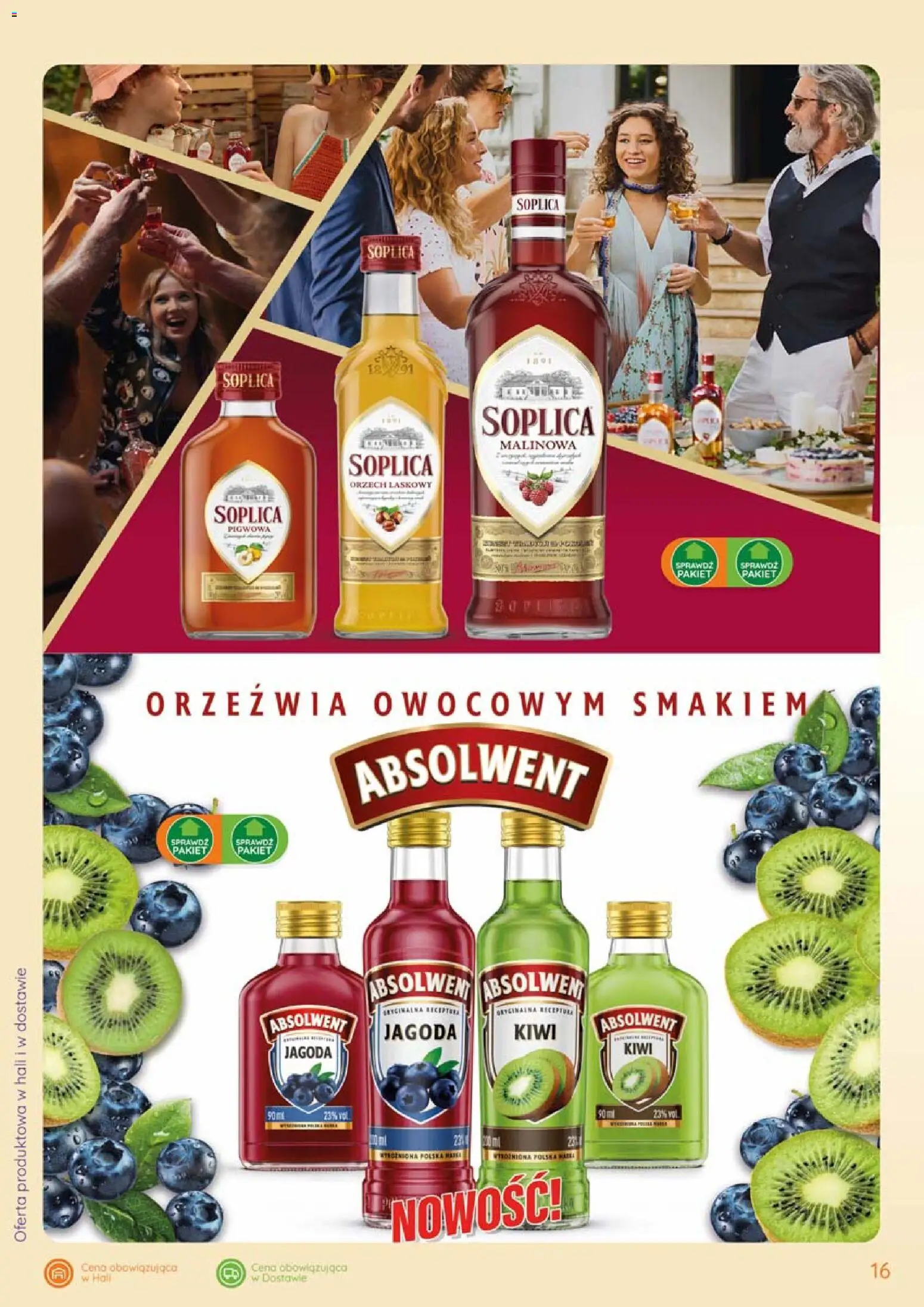 Eurocash Gazetka - Katalog Alkoholowy od 01.02.2026 | Strona: 16 | Produkty: Kiwi