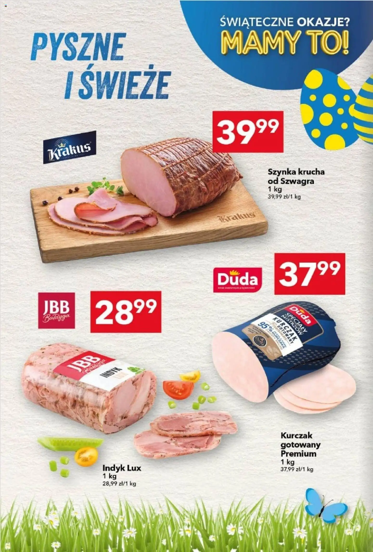 Lewiatan gazetka od 26.03.2026 | Strona: 4 | Produkty: Kurczak, Szynka