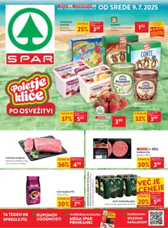 Spar katalog 28/25 - pregled letaka veljavnega od 09.07.2025