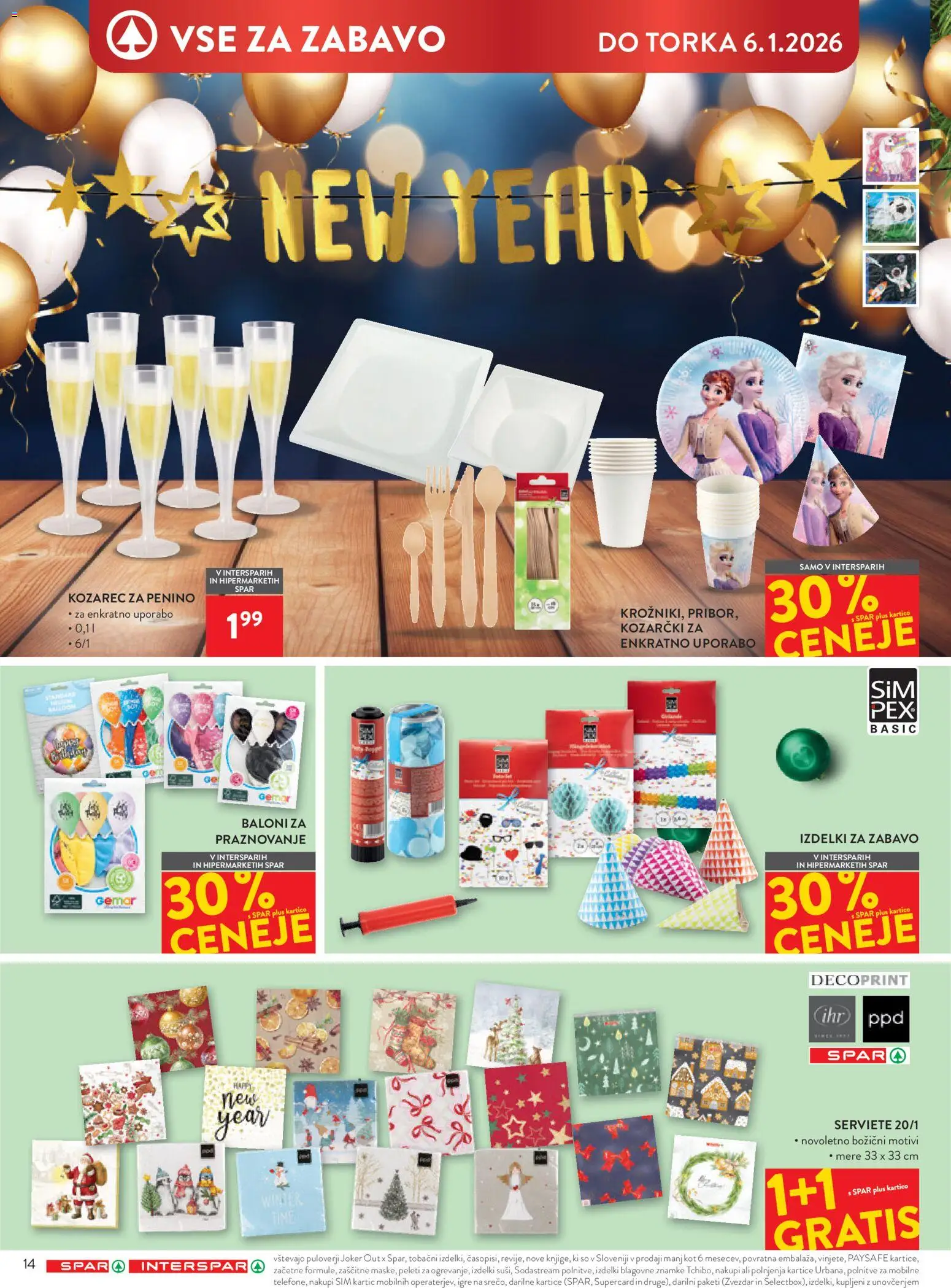 Novi Spar katalog ponudbe – veljaven od 27.12.2025 | Stran: 28 | Izdelki: Kozarec