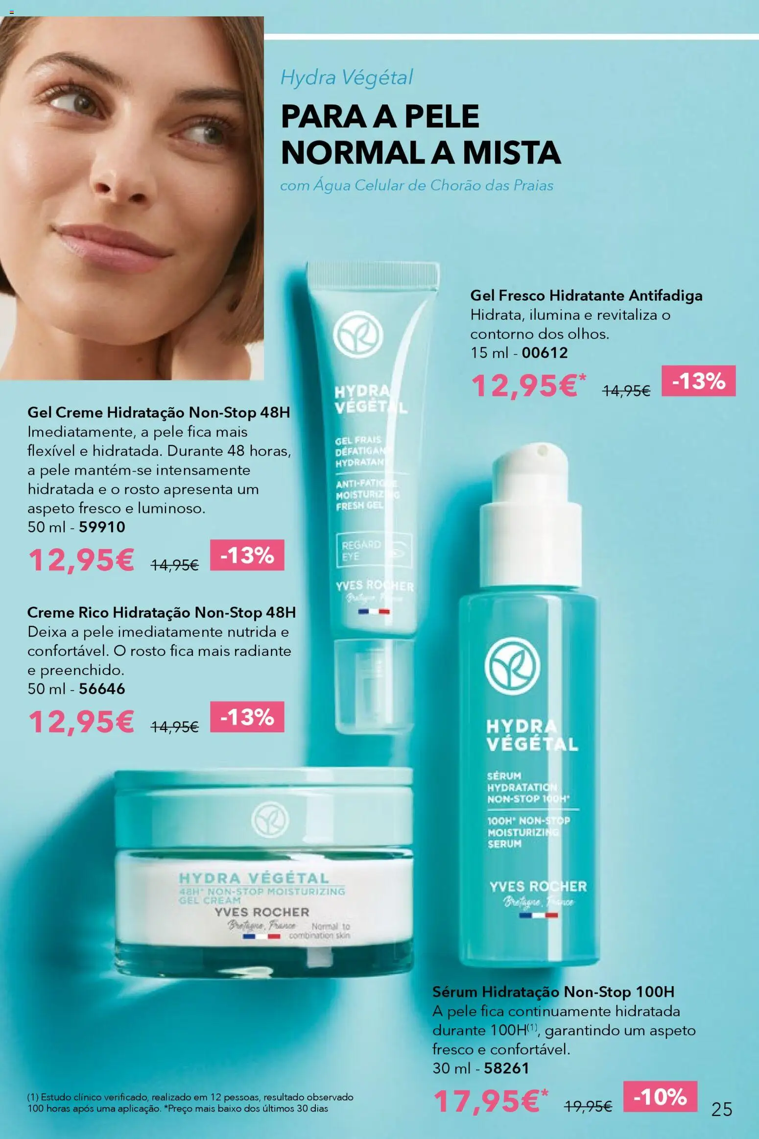 Yves Rocher catálogo 6 │ válido de 17.04.2026 | Página: 25 | Produtos: Agua, Sérum, Creme