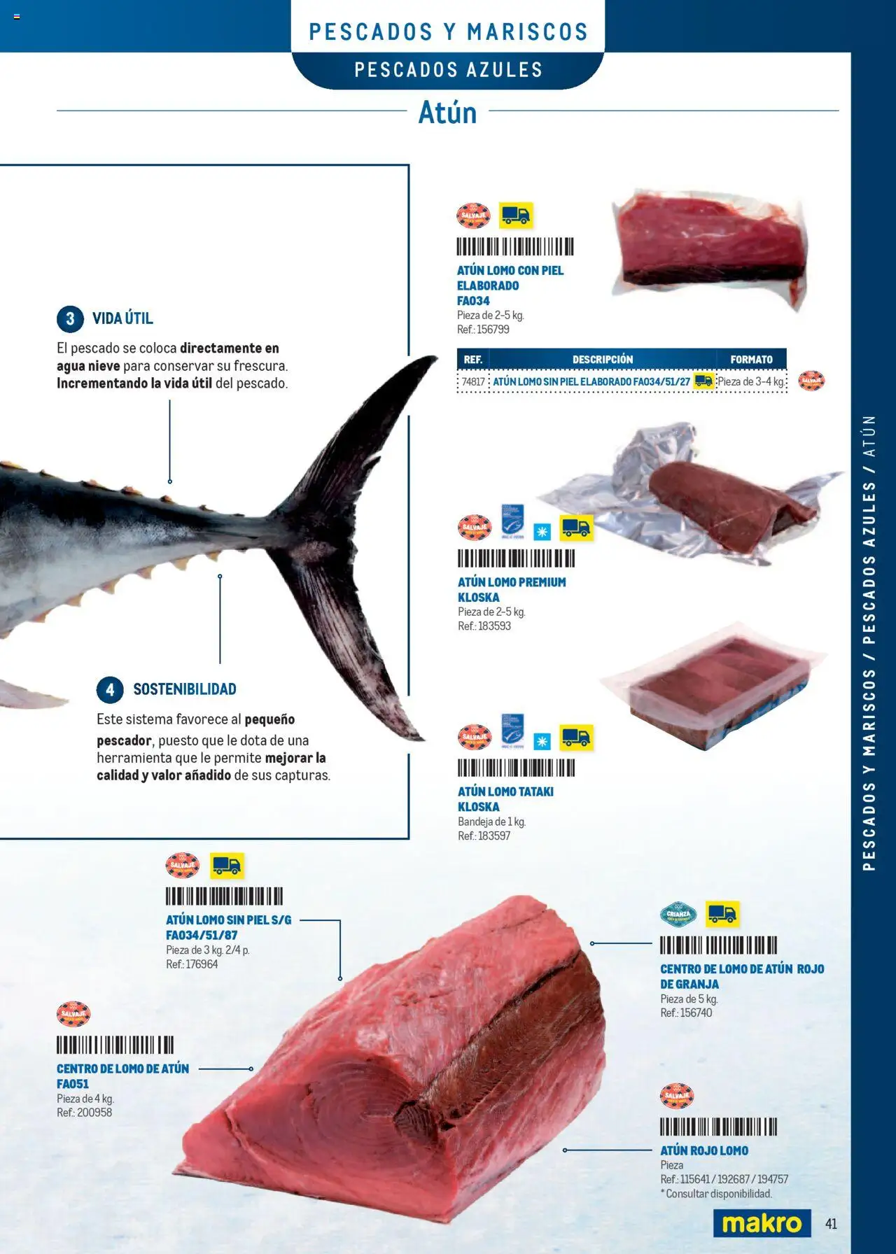 Makro - Especia Carta │ válido desde el 08.04.2025 | Página: 41 | Productos: Pescado, Bandeja
