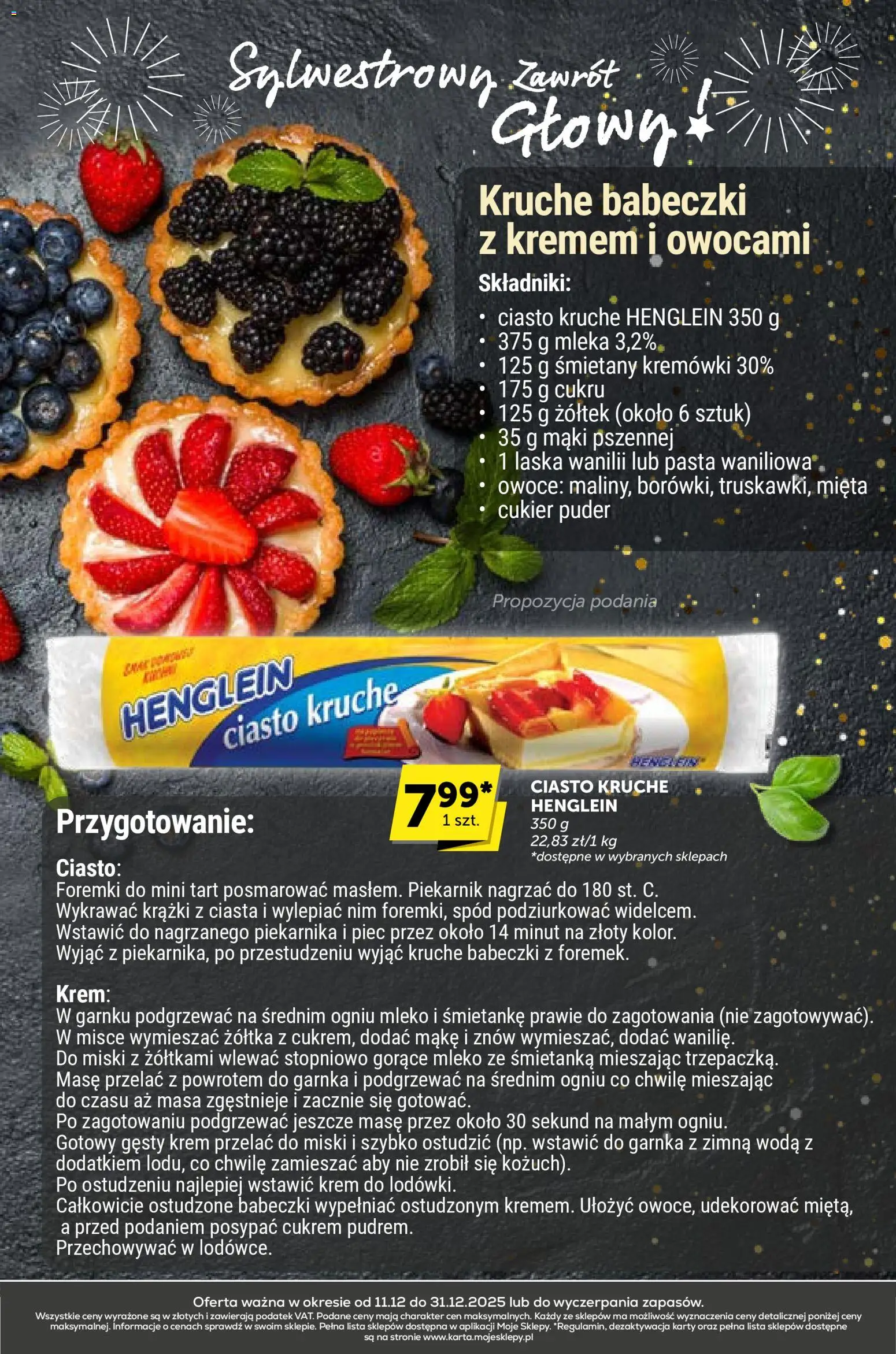 Groszek Gazetka - Sylwestrowy Zawrót Głowy od 11.12.2025 | Strona: 22 | Produkty: Piekarnik, Mleko, Puder, Cukier