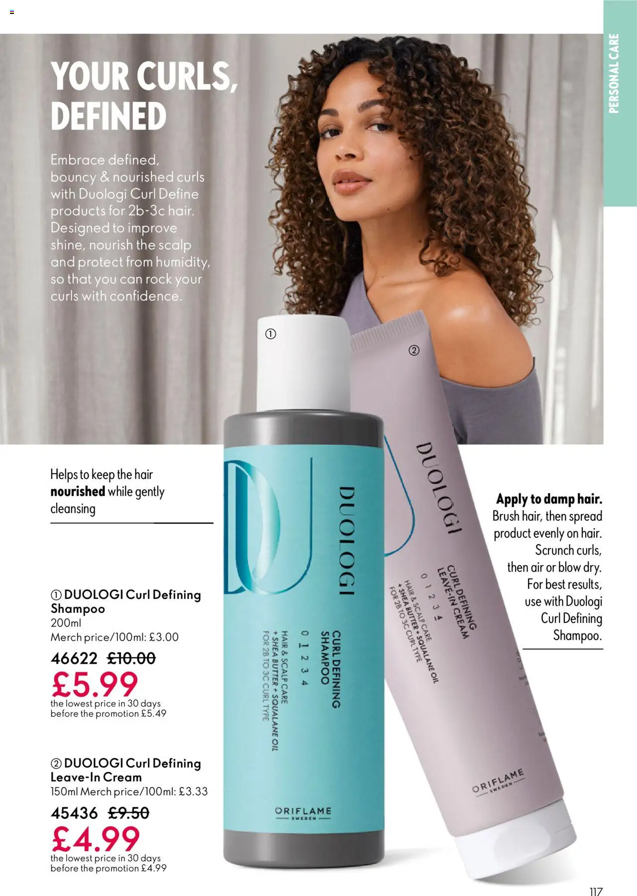  | Page: 117 | Products: Shampoo, Butter, Oil, Cream