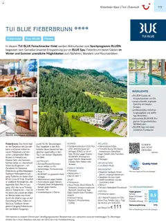 TUI Prospekt 	 ab 01.11.2024 gültig | Seite: 173