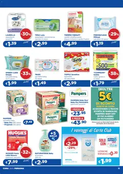 Anteprima del volantino Acqua e Sapone volantino Cesar S.p.A. valido a partire dal 18.03.2026 | Pagina: 11 | Prodotti: Carta igienica, Sapone, Fazzoletti, Pampers