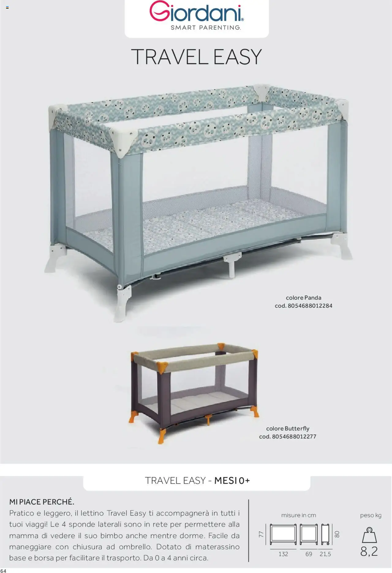 Volantino Prenatal del 01.01.2025 | Pagina: 57 | Prodotti: Lettino, Borsa