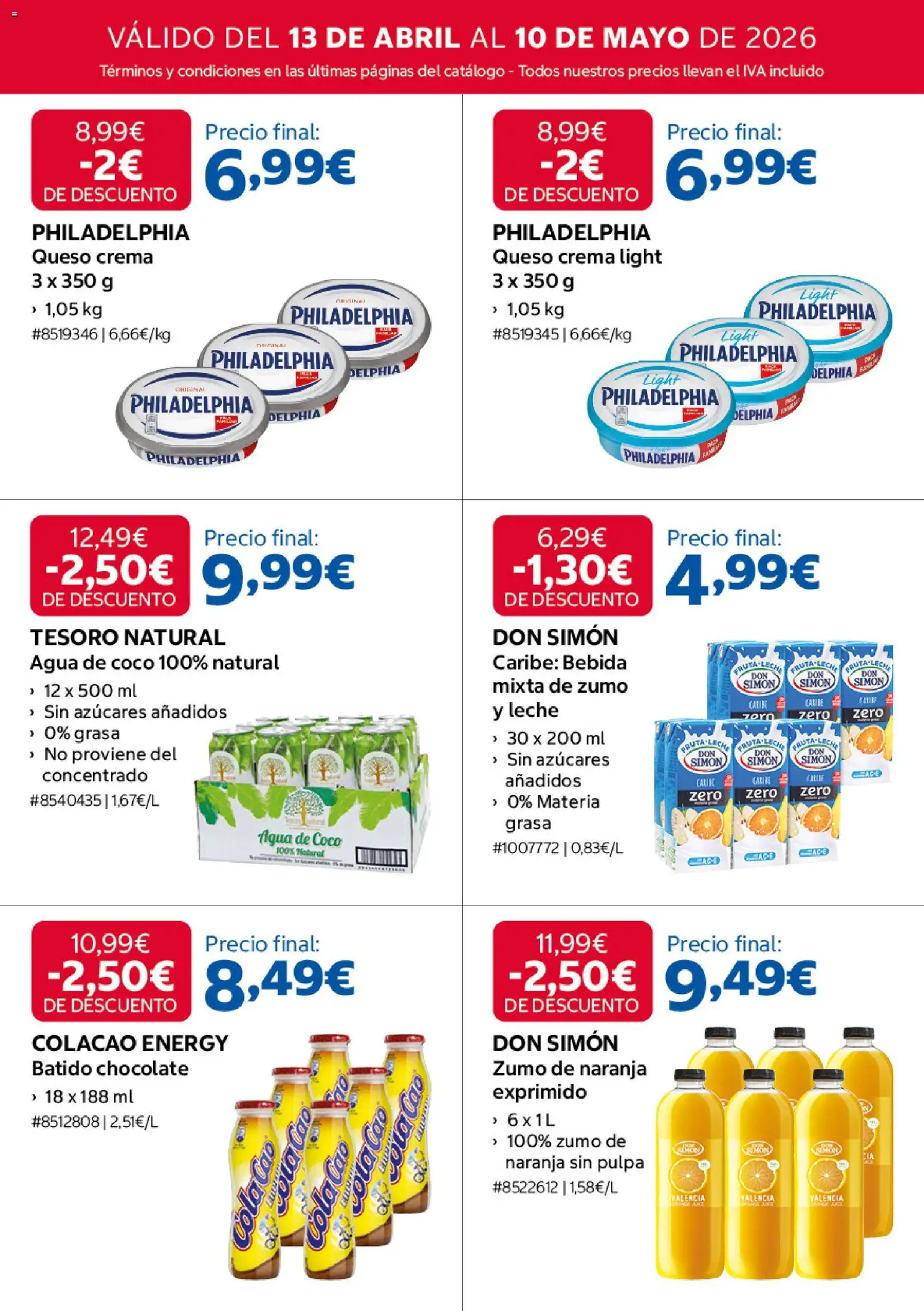 Costco catálogo │ válido desde el 13.04.2026 | Página: 6 | Productos: Leche, Queso, Τυρόπιτα, Κορνίζα