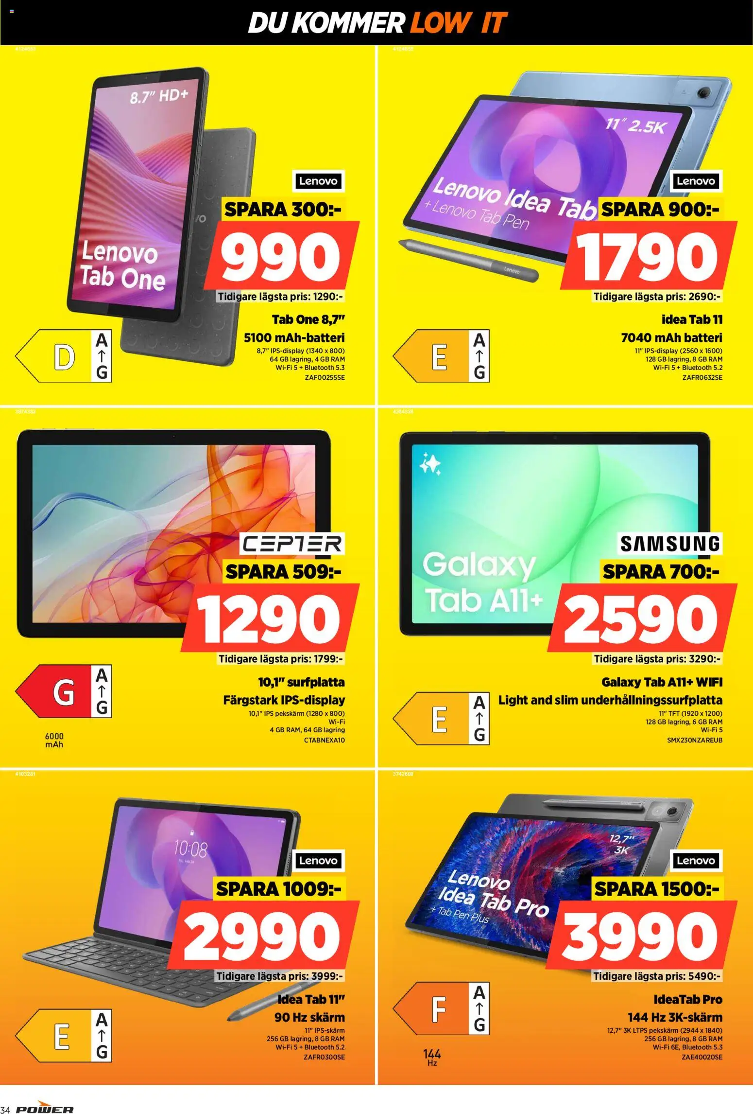 Power reklamblad aktuell från 29.12.2025 | Sida: 34