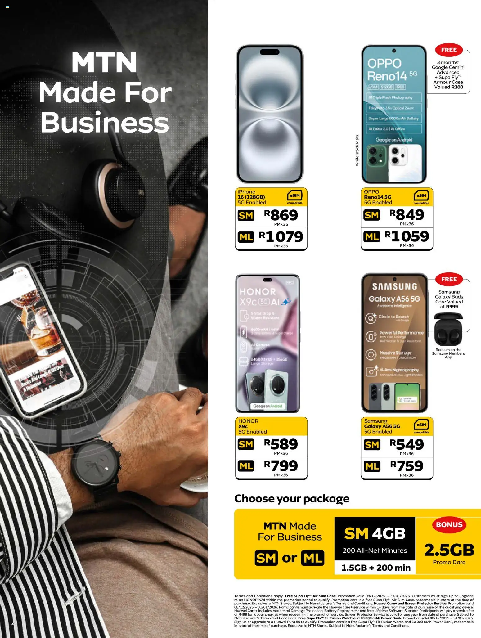 New MTN catalogue – valid from 08.12.2025 | Page: 4 | Products: Data, Camera, Light, Stock