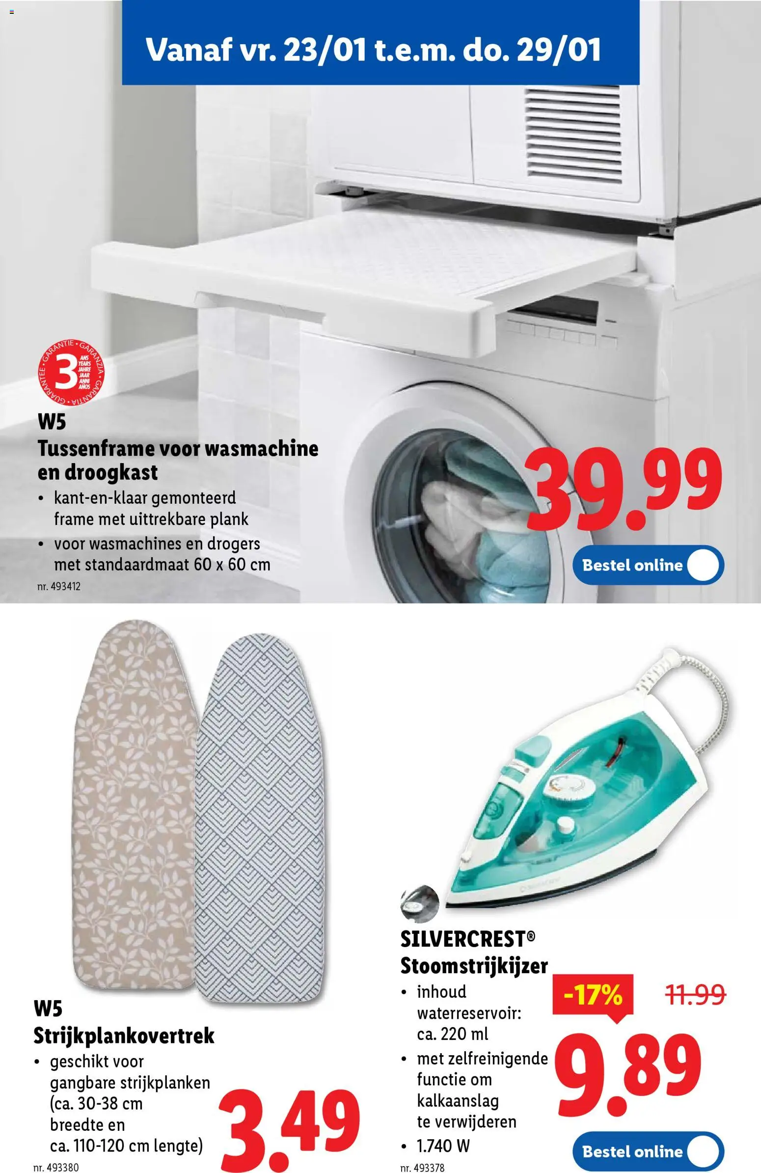 {H1} | Pagina: 56 | Producten: Wasmachine, Plank