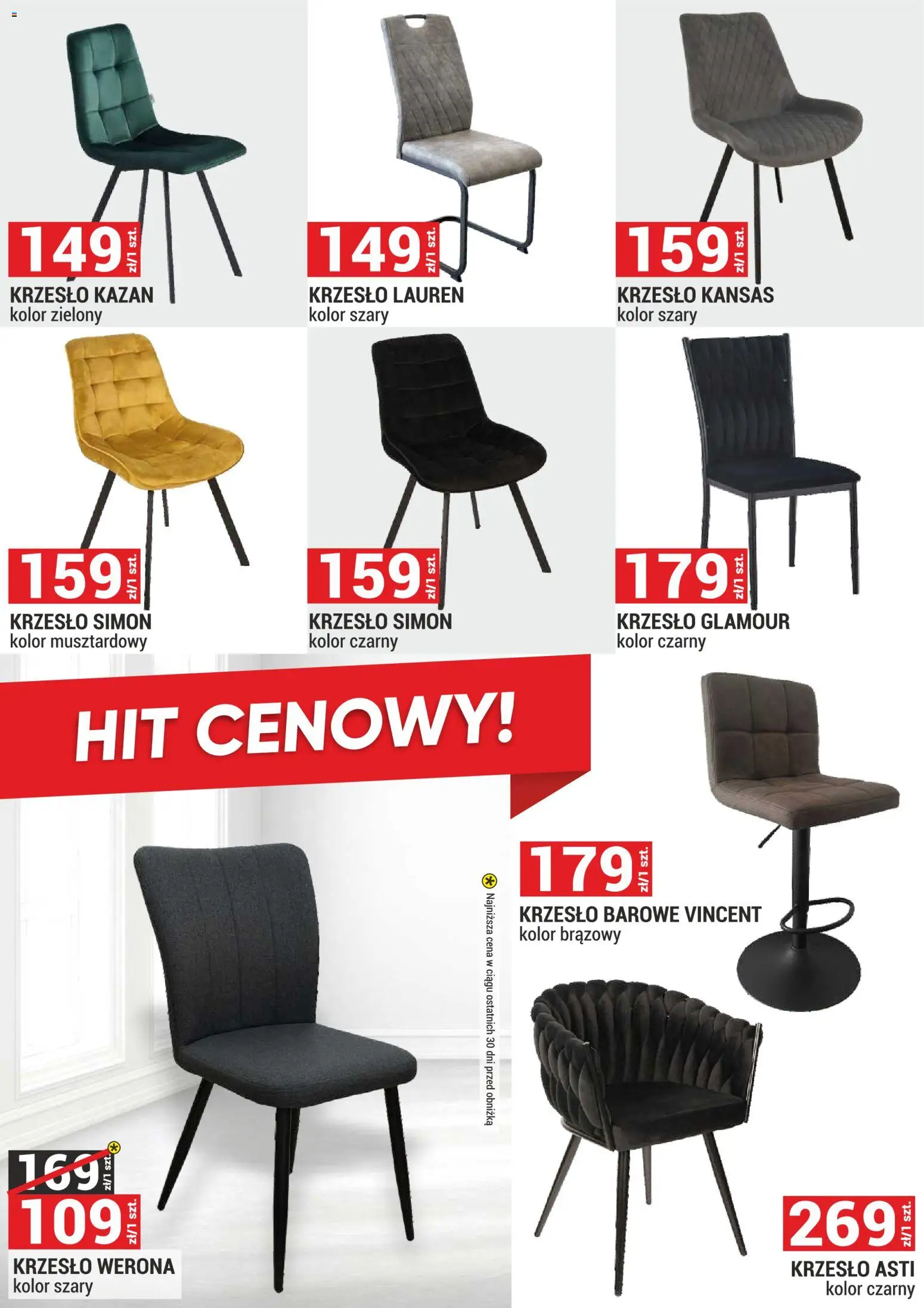 Merkury Market Gazetka - Meble, Wypoczynki, Materace od 01.12.2025 | Strona: 5 | Produkty: Krzesło