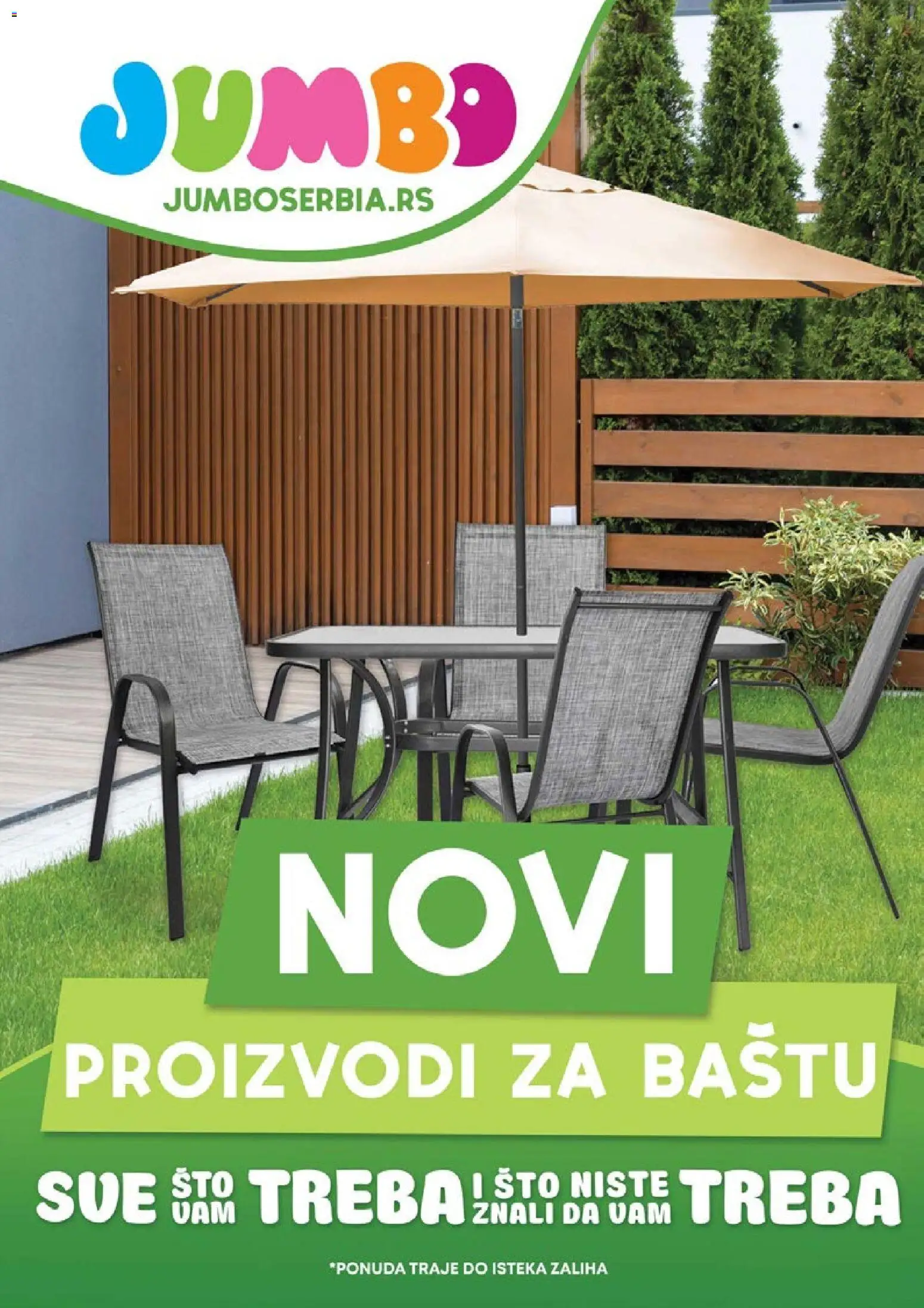 JUMBO katalog - važi od 27.03.2026 | Strana: 1 | Proizvode: Sto