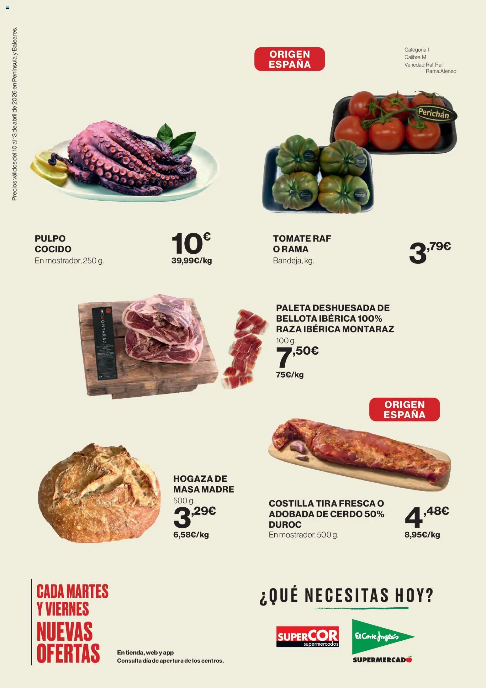 El Corte Inglés ofertas │ válido desde el 10.04.2026 | Página: 2 | Productos: Cerdo