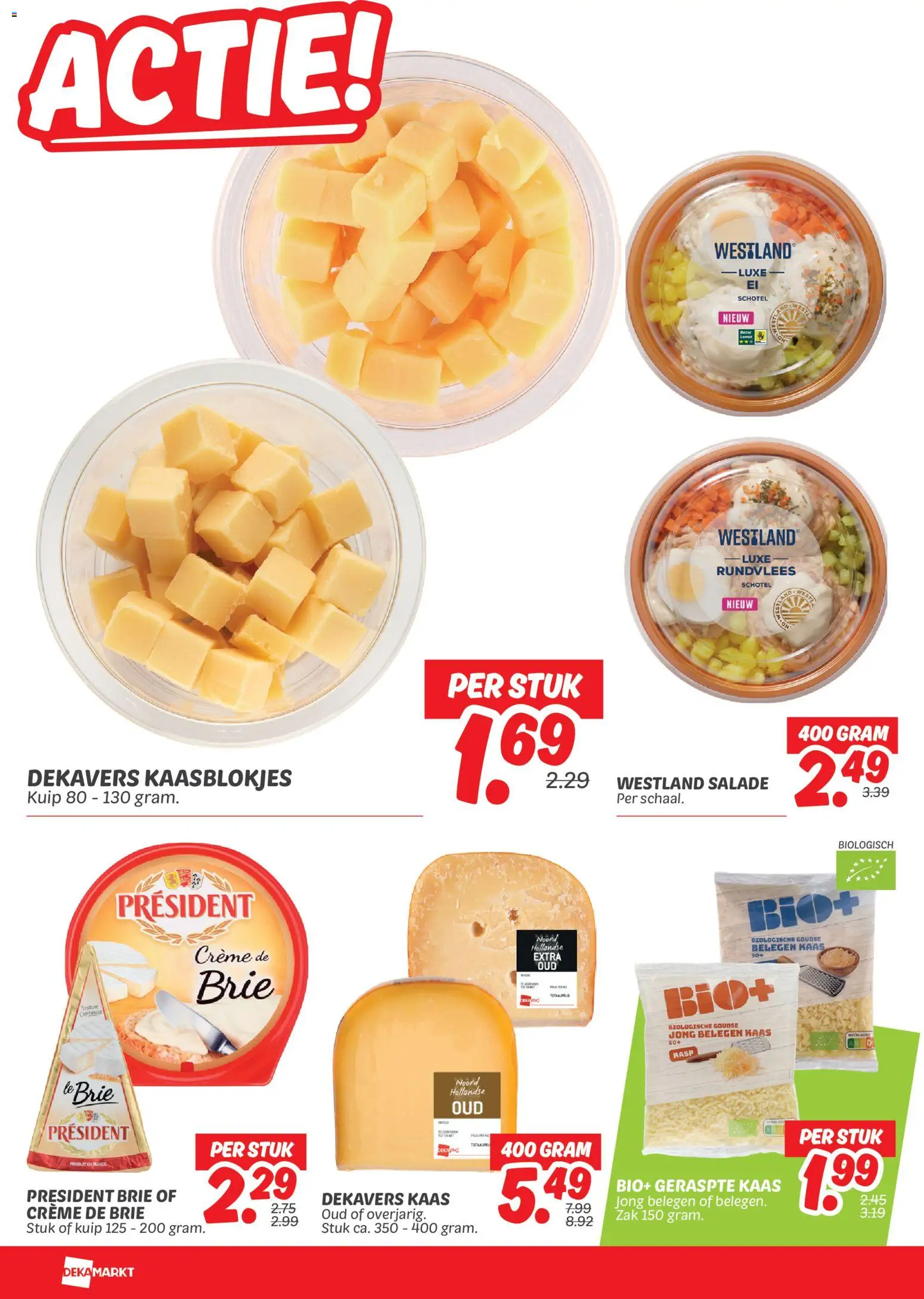 {H1} | Pagina: 14 | Producten: Vest, Salade, Brie, Crème