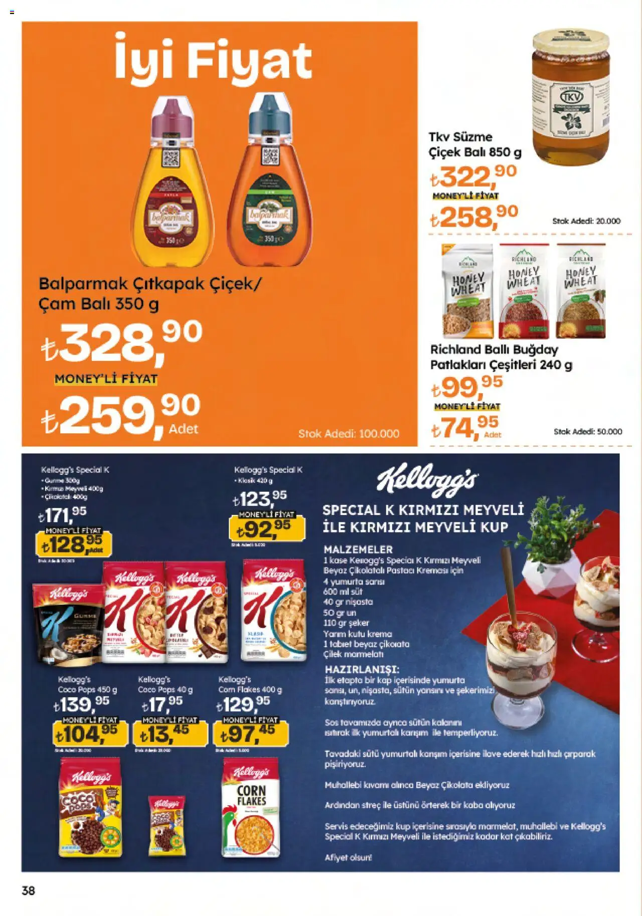 Migros Katalog - Migroskop - 26.06.2025 tarihinden itibaren geçerlidir | Sayfa: 38 | Ürünler: Kutu, Kaşe, Yumurta, Şeker