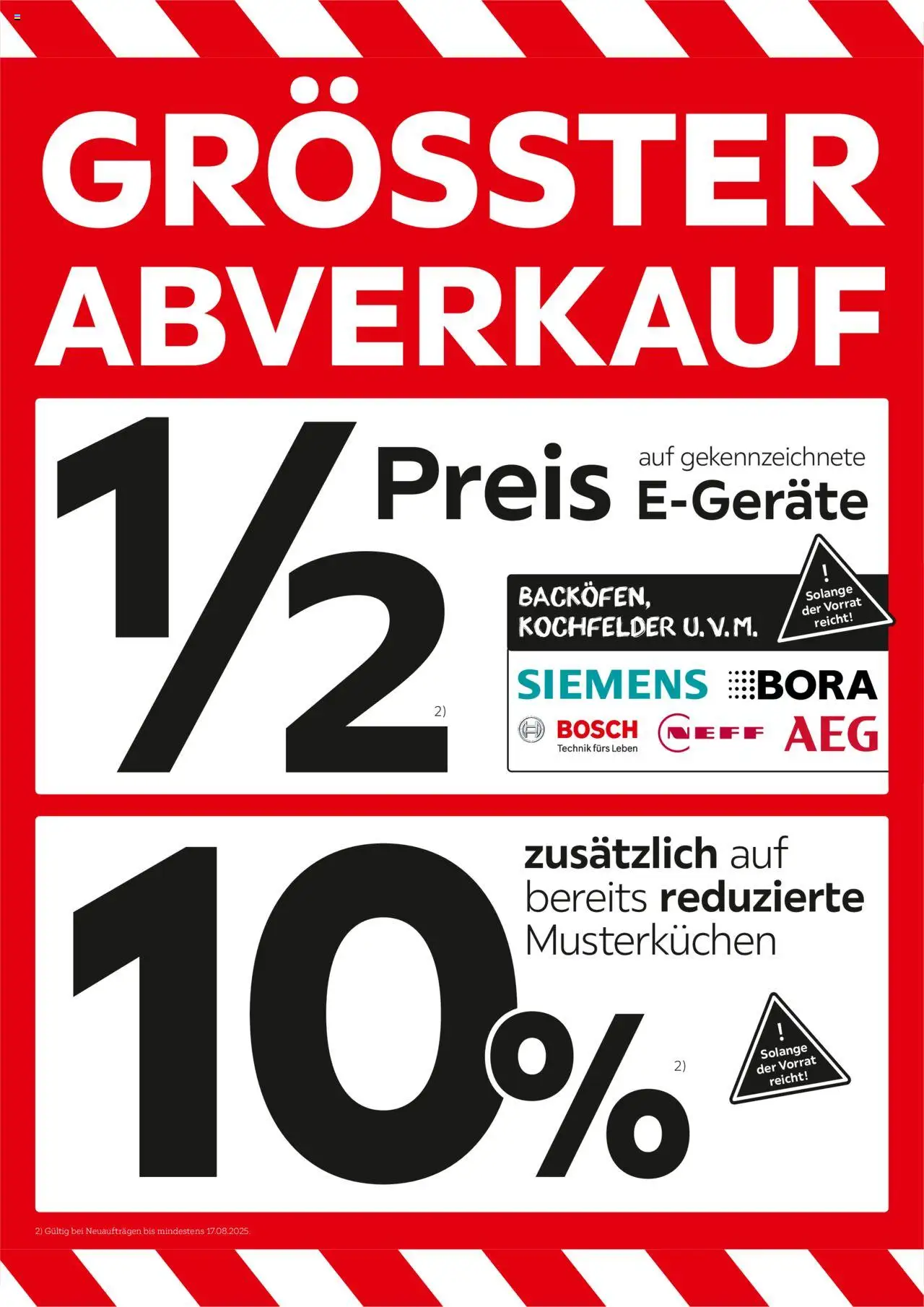 XXXL Lutz Nr. 1 bei Küchen - gültig ab dem 04.08.2025 | Seite: 30 | Produkte: Bosch, Siemens