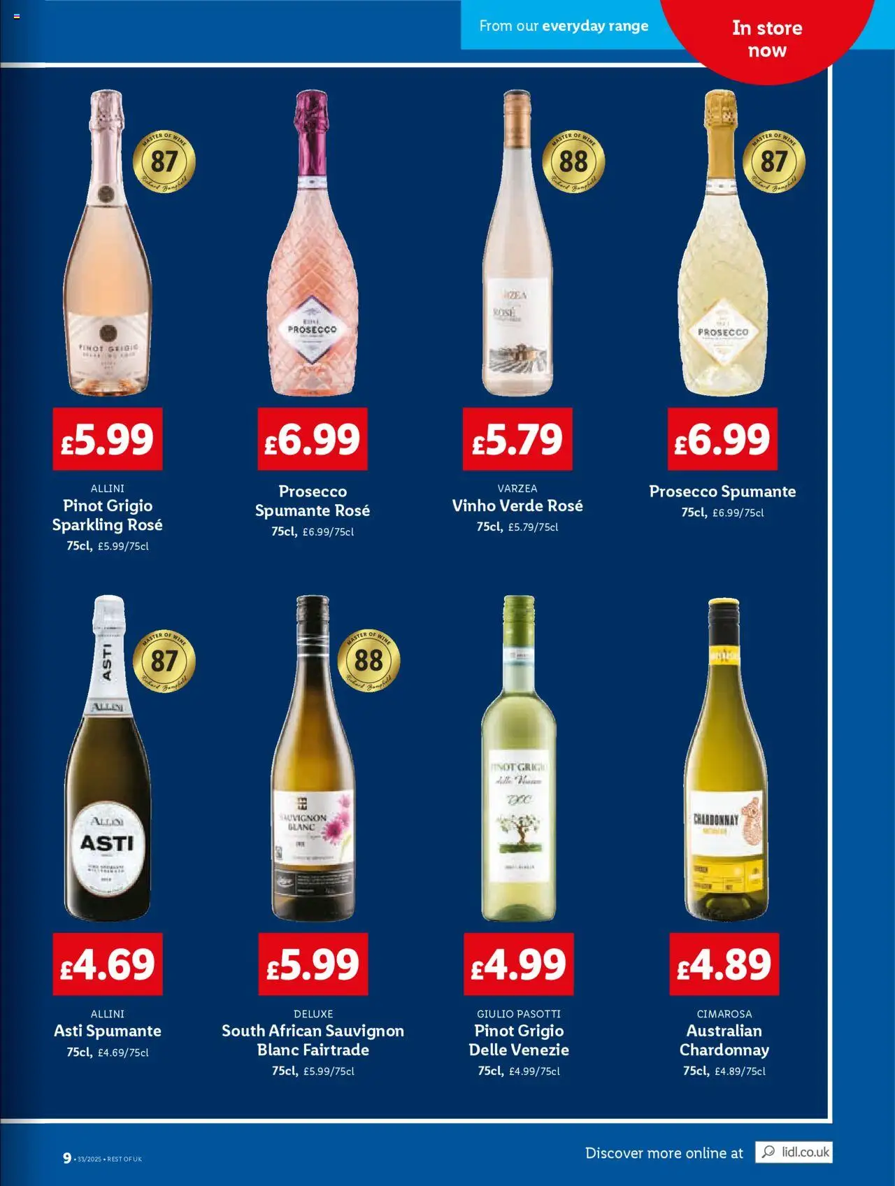  | Page: 9 | Products: Prosecco, Wine