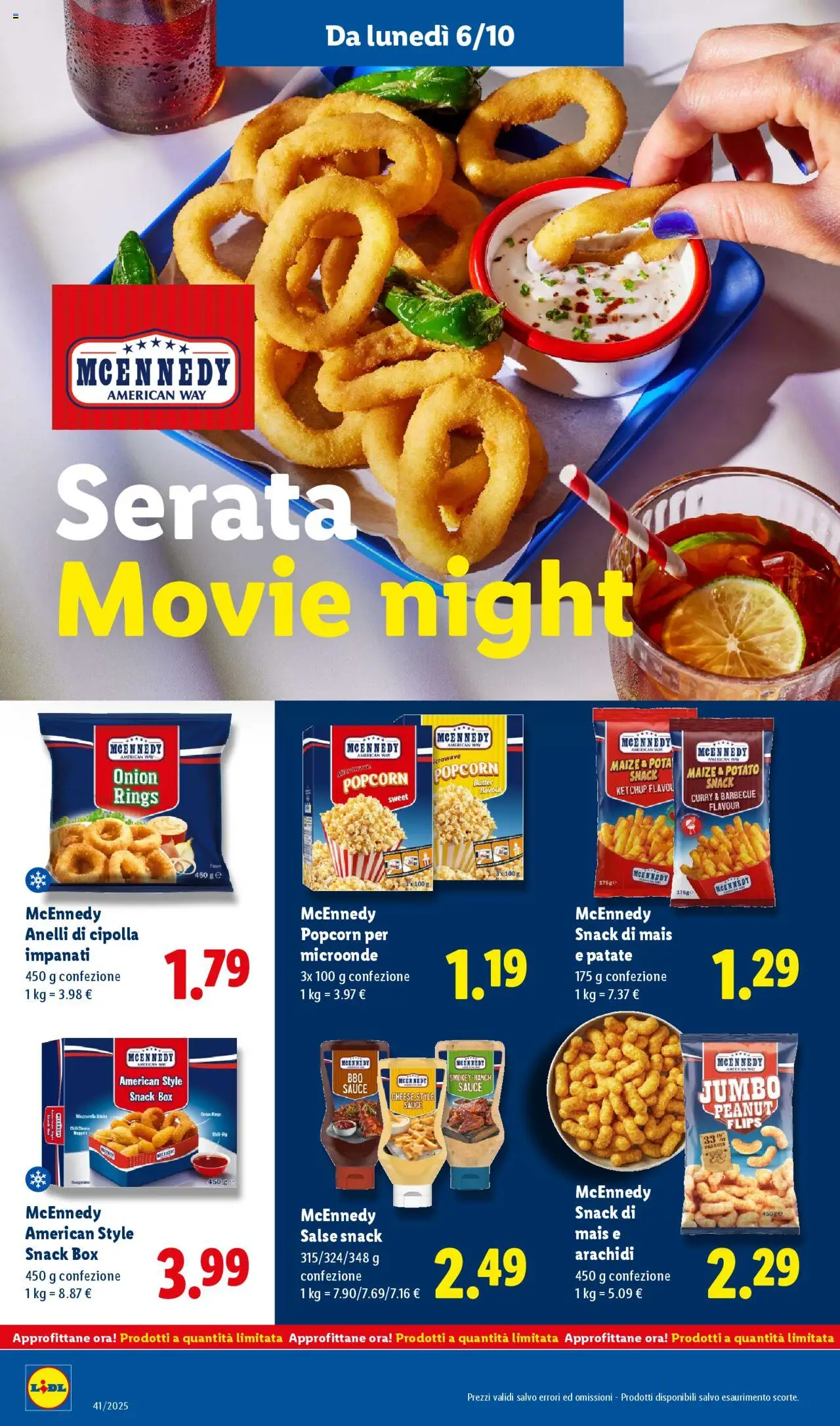 Volantino Lidl del 06.10.2025 | Pagina: 22 | Prodotti: Microonde, Ketchup, Patate, Barbecue