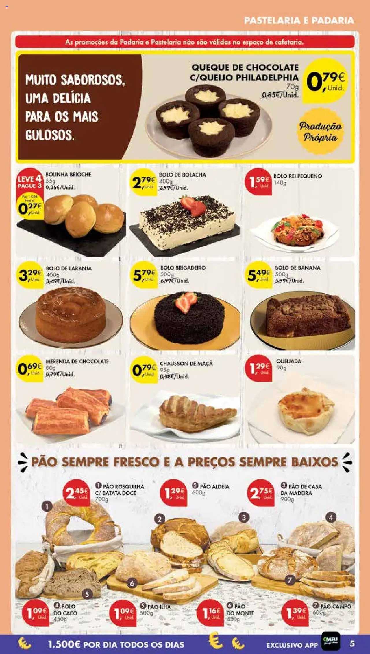 Pingo Doce Poupe Esta Semana Madeira │ válido de 14.10.2025 | Página: 5 | Produtos: Batata, Padaria, Pão, Chocolate