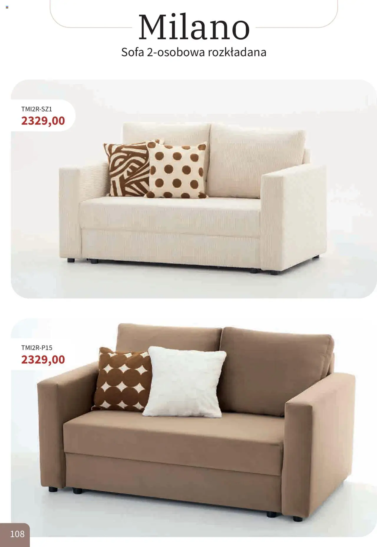 Bodzio Katalog od 01.10.2025 | Strona: 108 | Produkty: Sofa