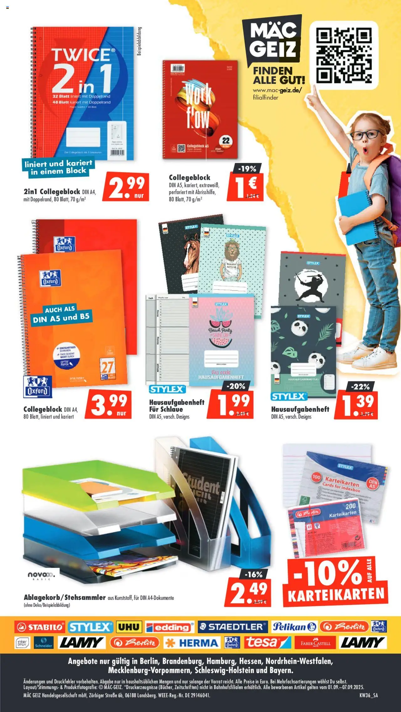 Mäc Geiz Schulaktion - gültig ab dem 01.09.2025 | Seite: 12