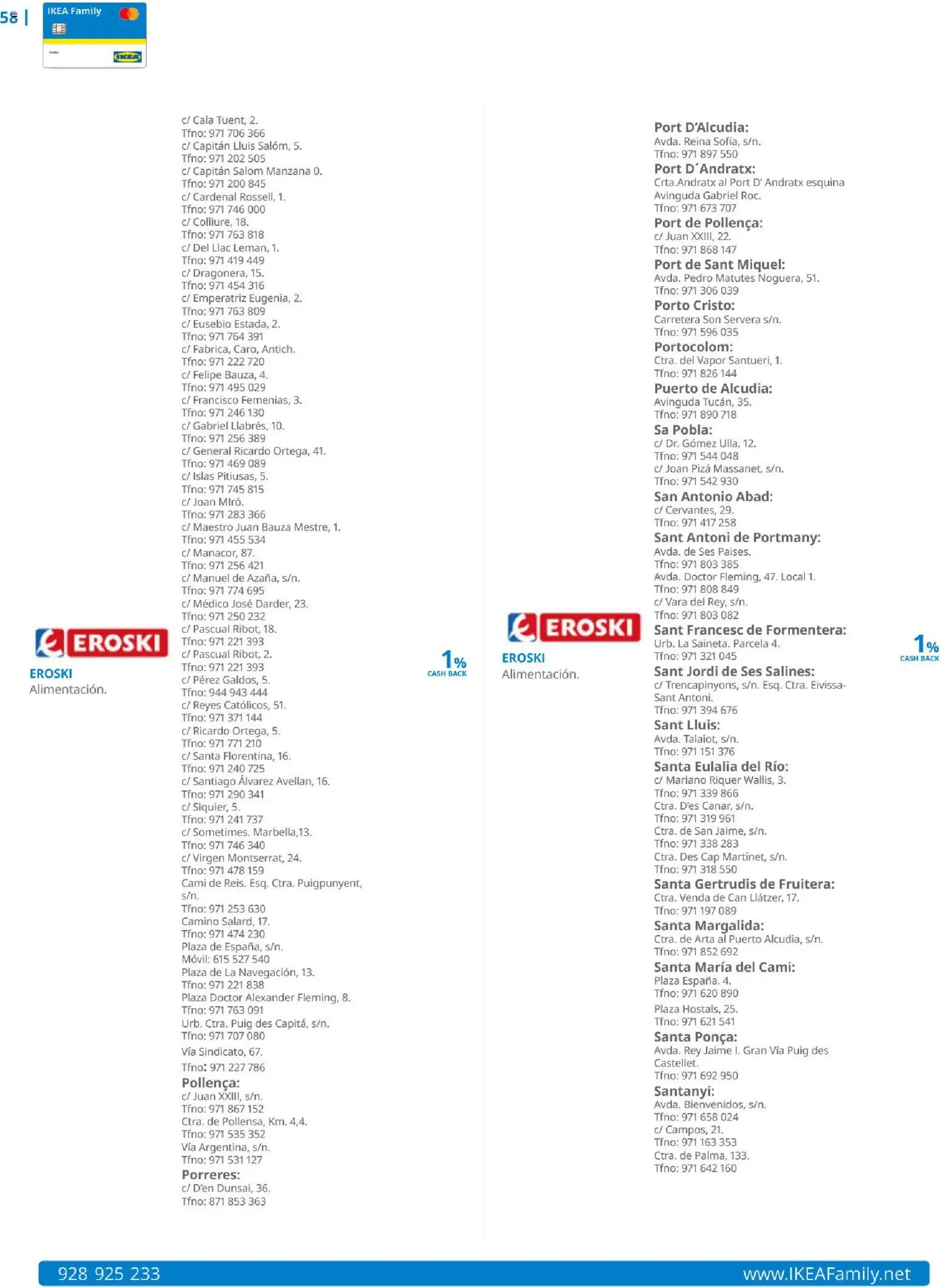 Catálogo IKEA Family Mallorca │ válido desde el 01.01.2026 | Página: 58 | Productos: General, Manzana