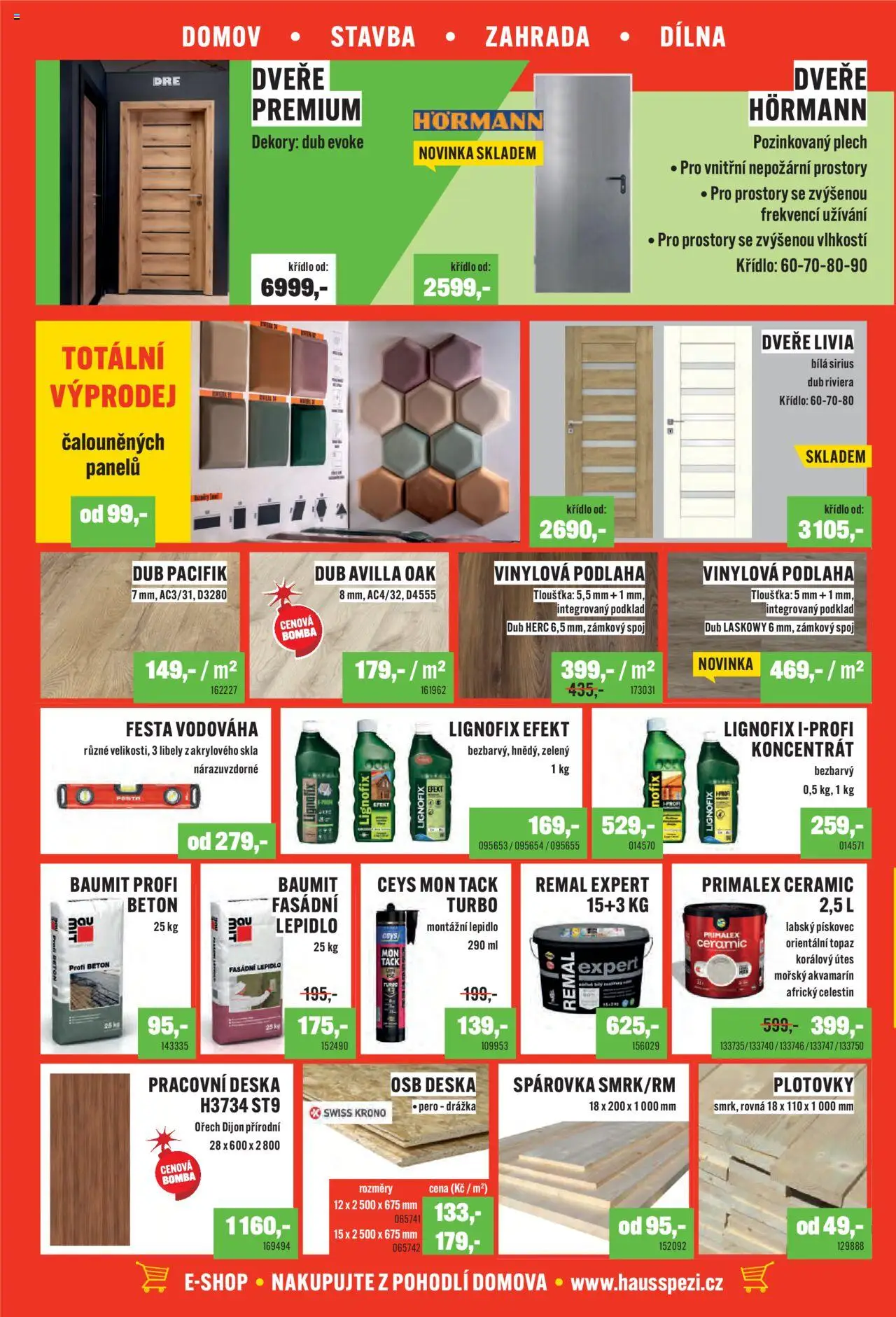 Haus Spezi leták od 10.10.2025 | Strana: 5 | Produkty: Primalex, Pero, Plech, Pracovní deska