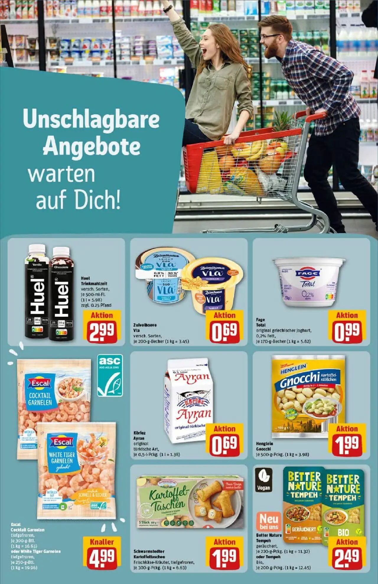 Rewe prospekt Butzbach	 - gültig ab dem 29.06.2025 | Seite: 22 | Produkte: Garnelen, Tiger garnelen, Frischkase