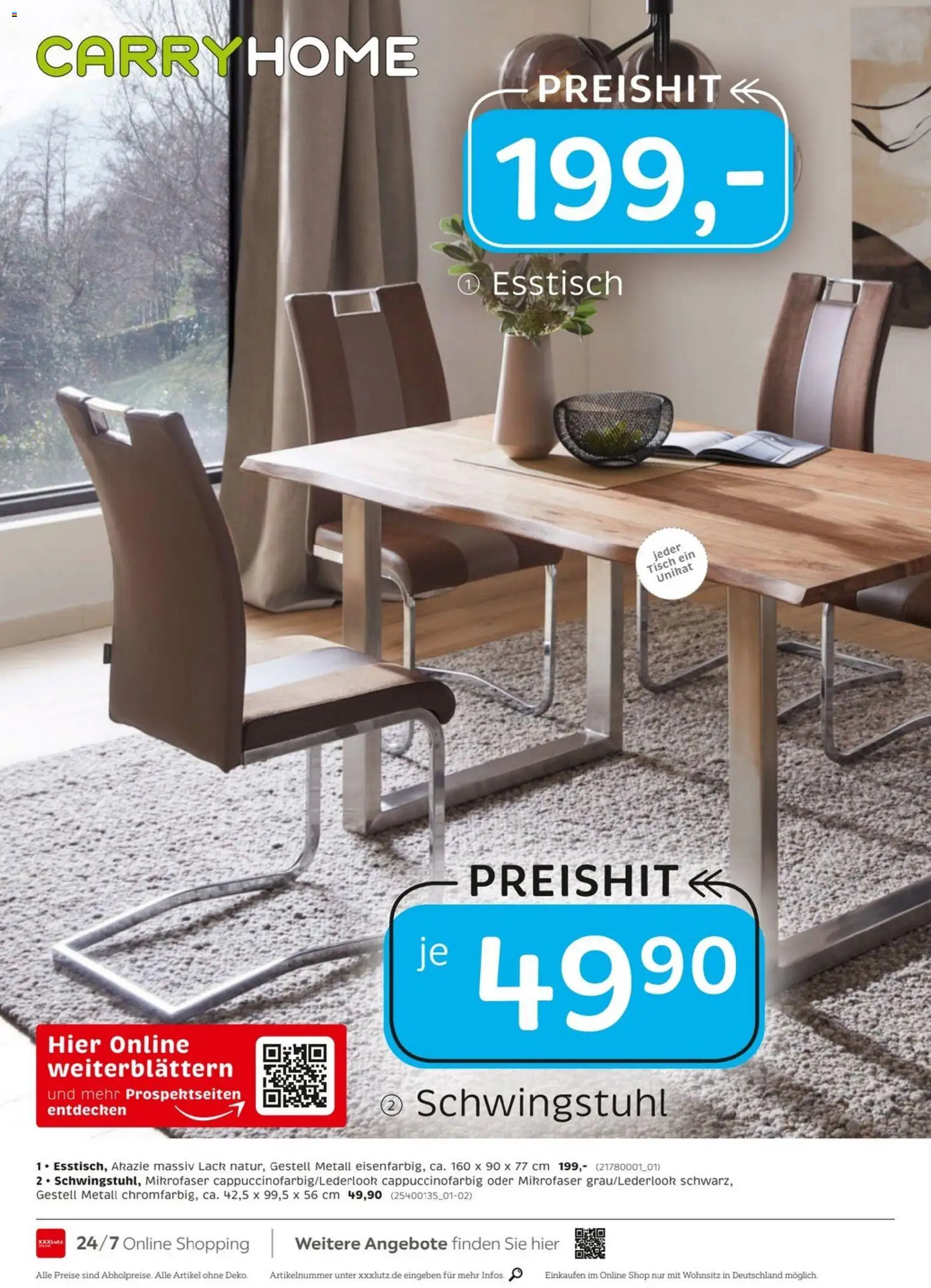 XXXL Lutz - Nr. 1 beim Preis – gültig ab 27.12.2025 | Seite: 38 | Produkte: Esstisch, Tisch