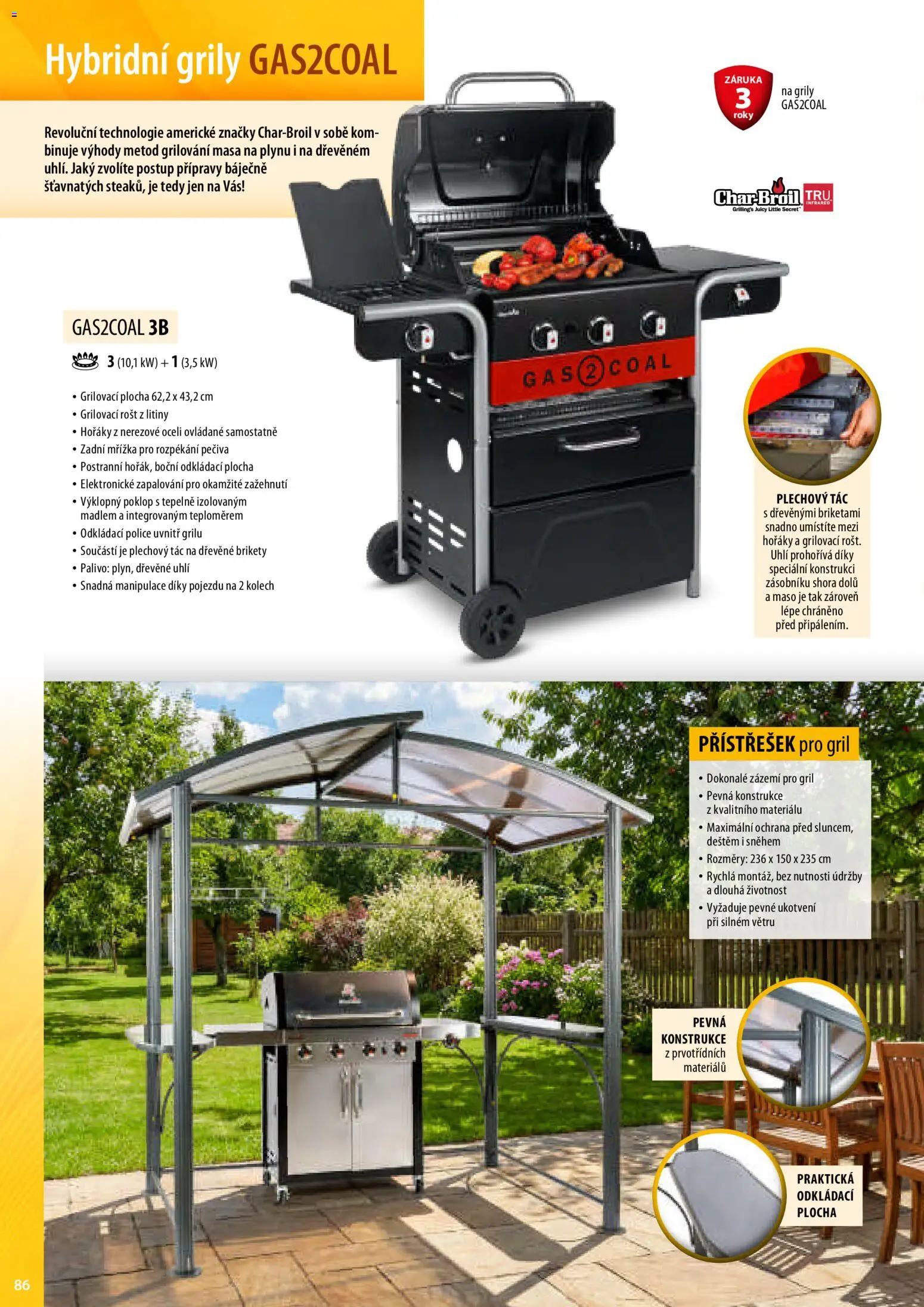 Mountfield katalog od 02.04.2026 | Strana: 86 | Produkty: Dřevěné brikety, Brikety, Gril, Maso