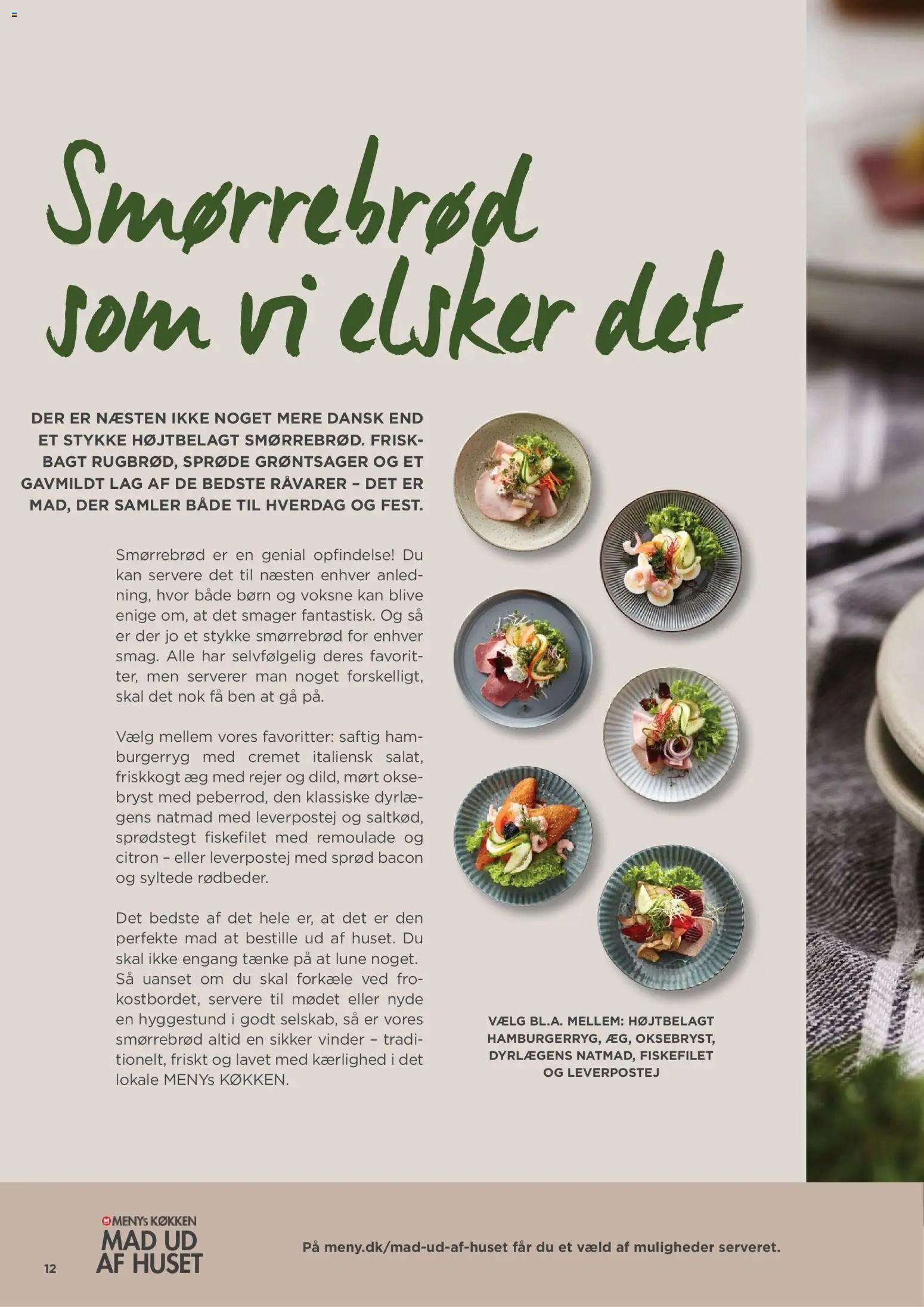 Meny tilbudsavis – gyldig fra 01.04.2026 | Side: 12 | Produkter: Æg, Leverpostej, Remoulade, Bacon