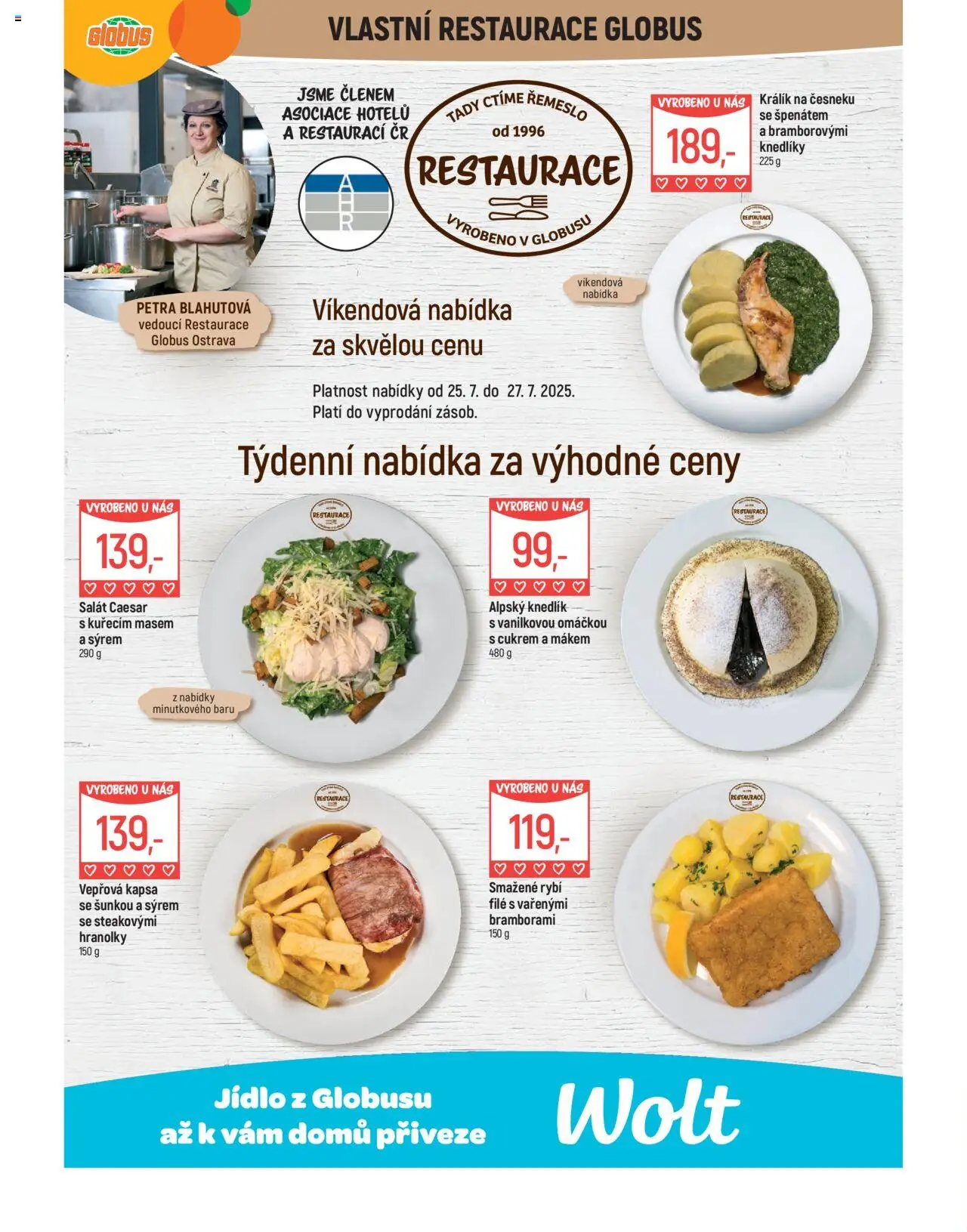 Globus leták - Ostrava od 23.07.2025 | Strana: 7 | Produkty: Králík, Globus, Salát, File