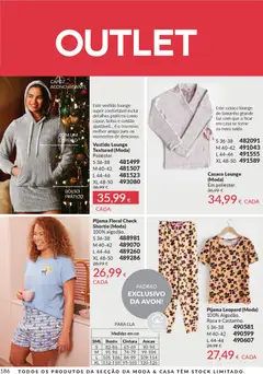 Pré-visualização Catálogo Avon Campanha 12 válido de 01.12.2025 | Página: 186 | Produtos: Vestido, Casaco, Algodão, Capuz