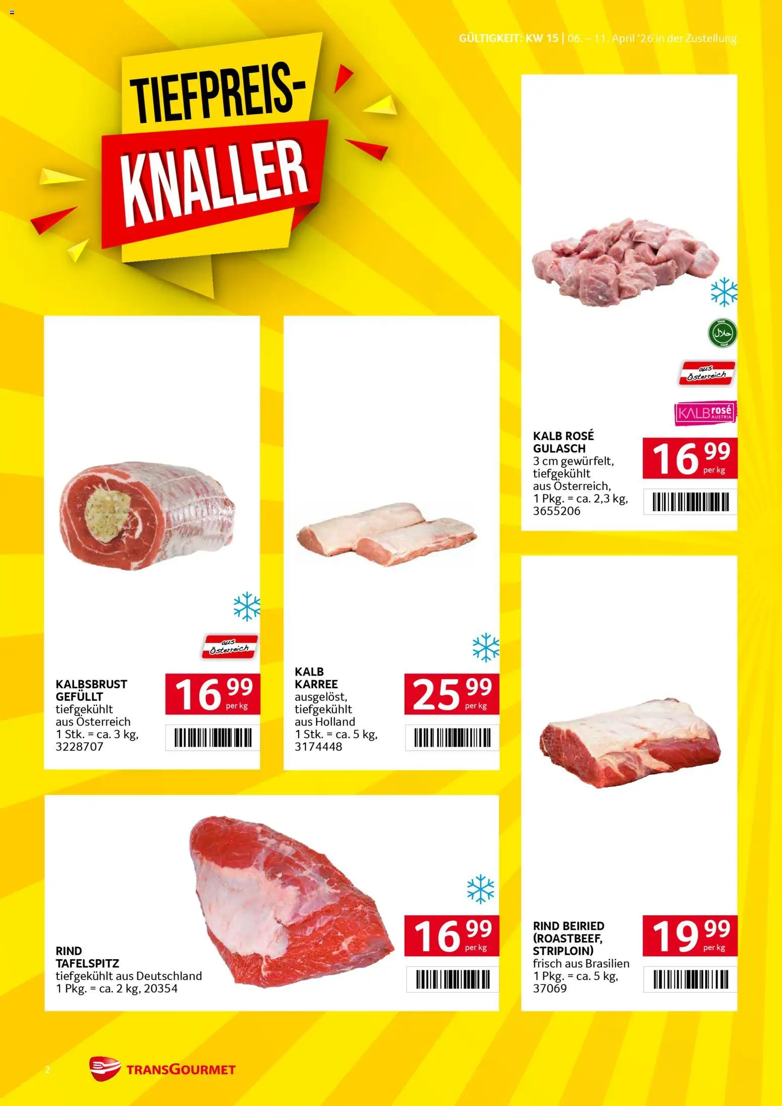 Transgourmet Zustellaktion gültig ab 06.04.2026 | Seite: 2