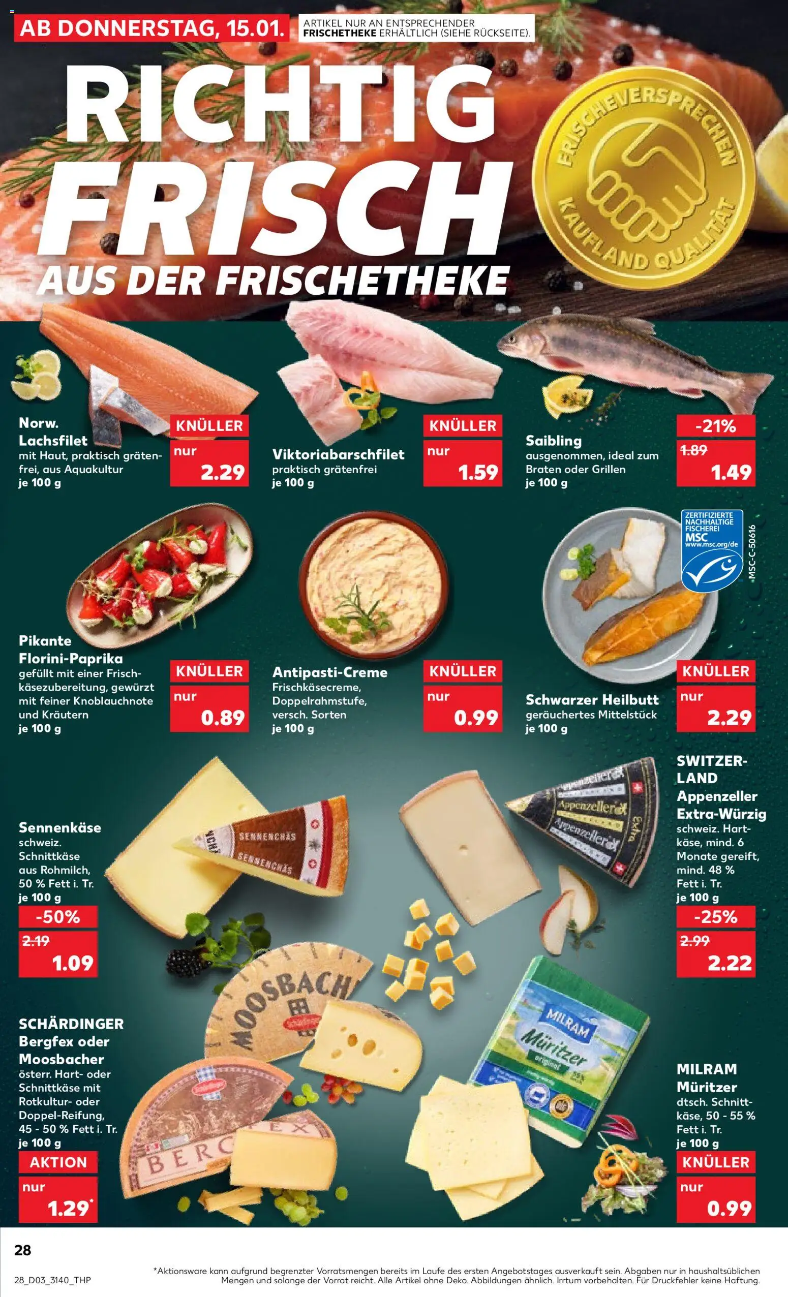 Kaufland prospekt Leipzig	 – gültig ab 18.01.2026 | Seite: 28 | Produkte: Milram