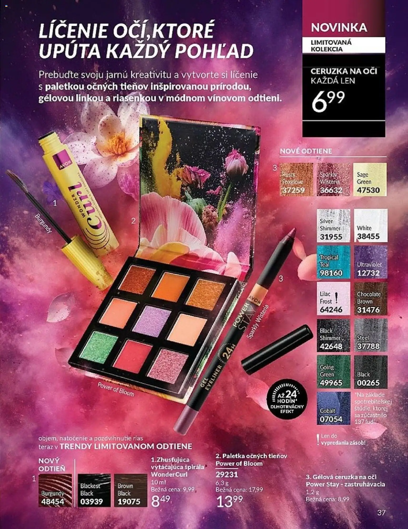 Nové Avon akcie – leták je platný od 01.05.2026 | Strana: 37 | Produkty: Ceruzka na oči, Ceruzka
