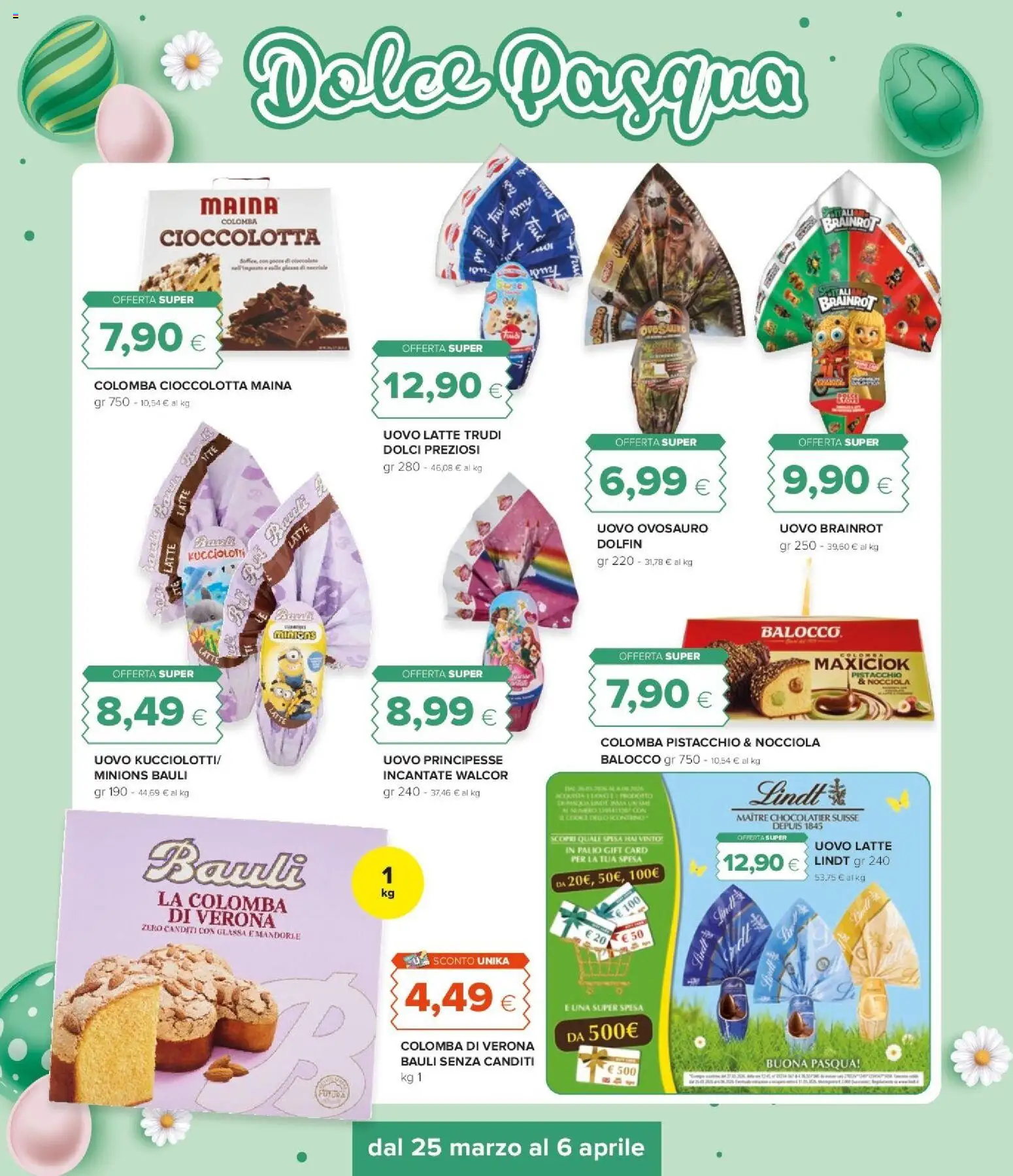 Volantino Tigre del 25.03.2026 | Pagina: 6 | Prodotti: Latte, Mandorle, Glassa